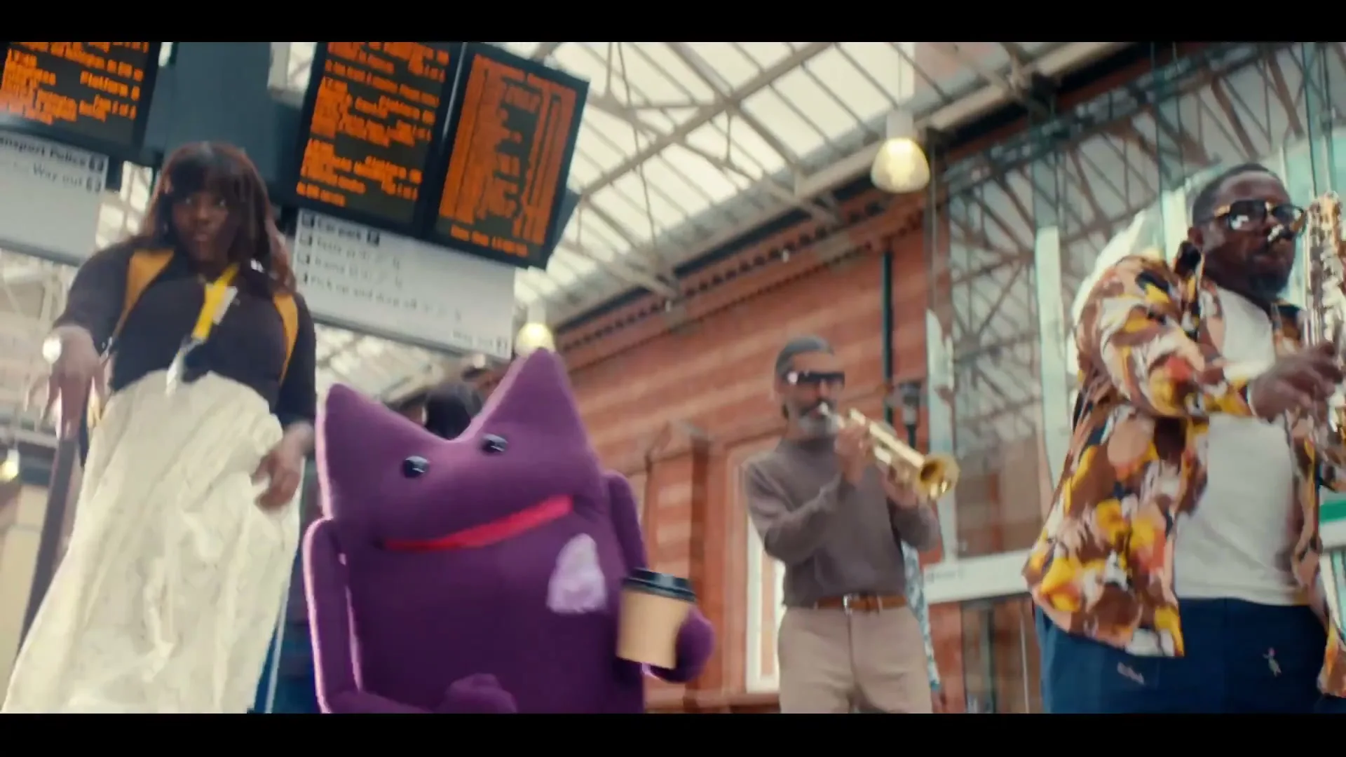 East Midlands Railway "Let's Roll - Commuter" (2022) commercial still