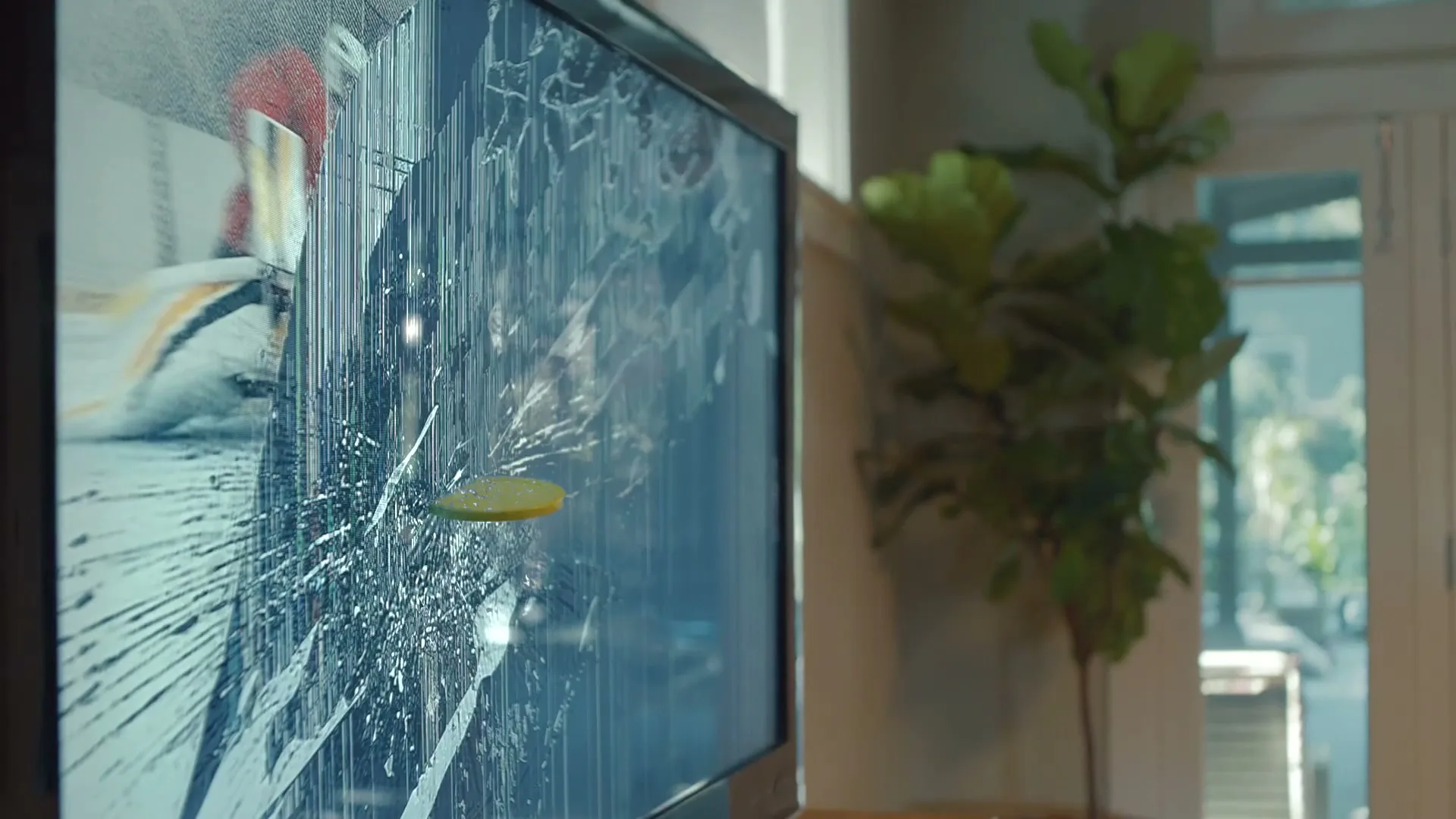 Google Shopping "Broken TV DC" (2022) commercial still