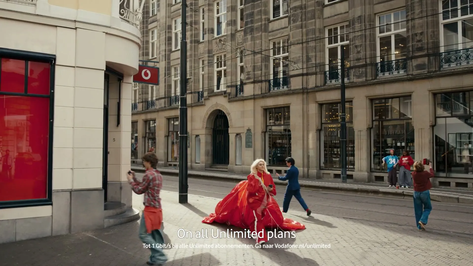 Vodafone "True Unlimited" (2026) commercial still
