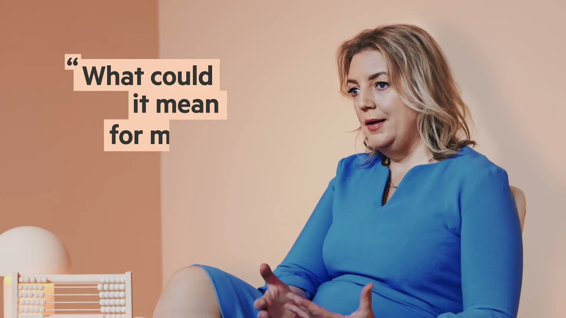 Financial Times "Pink Room Claer" (2026) commercial still