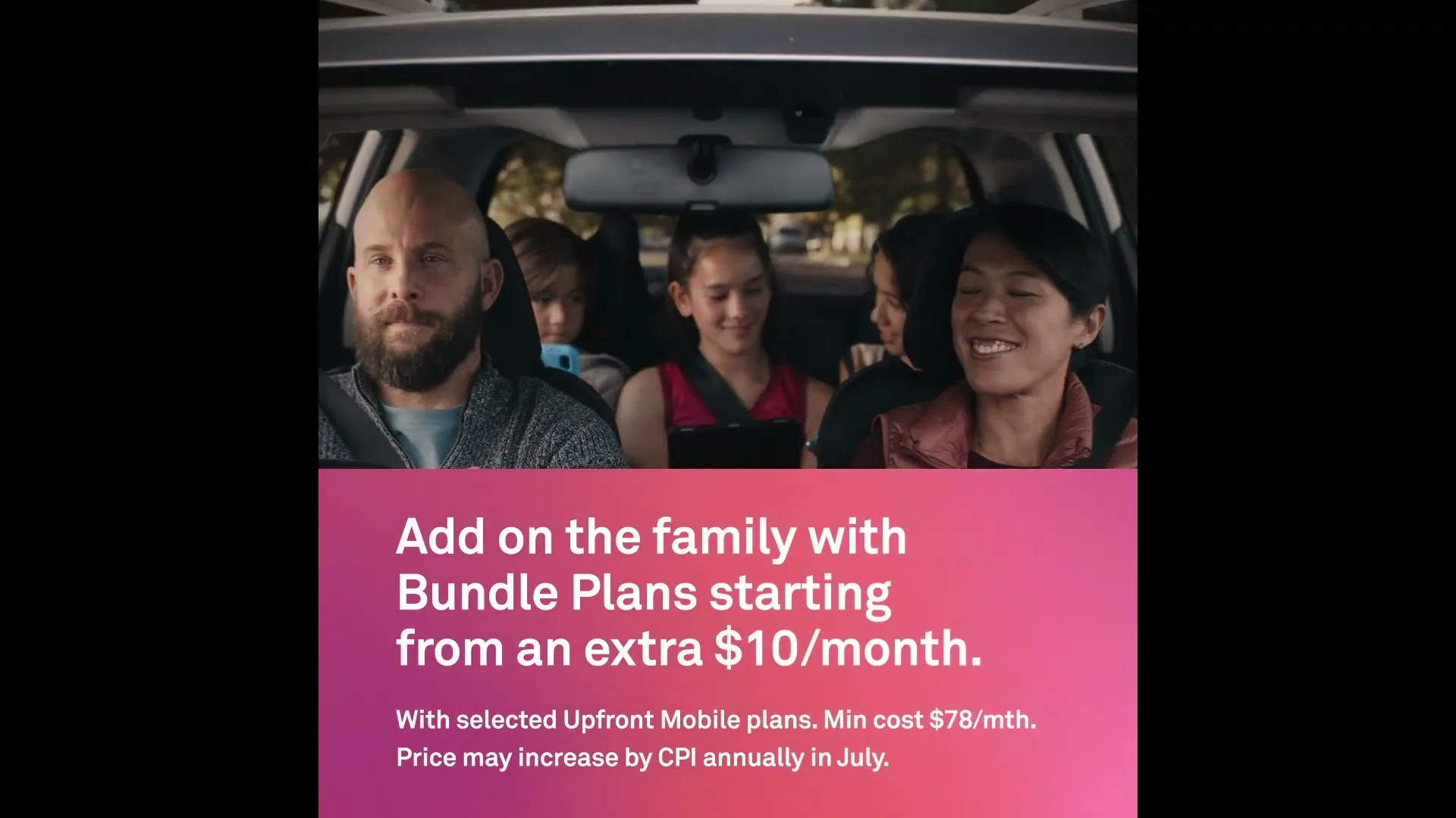 Telstra "Pick Up - Social Edit" (2023) commercial still