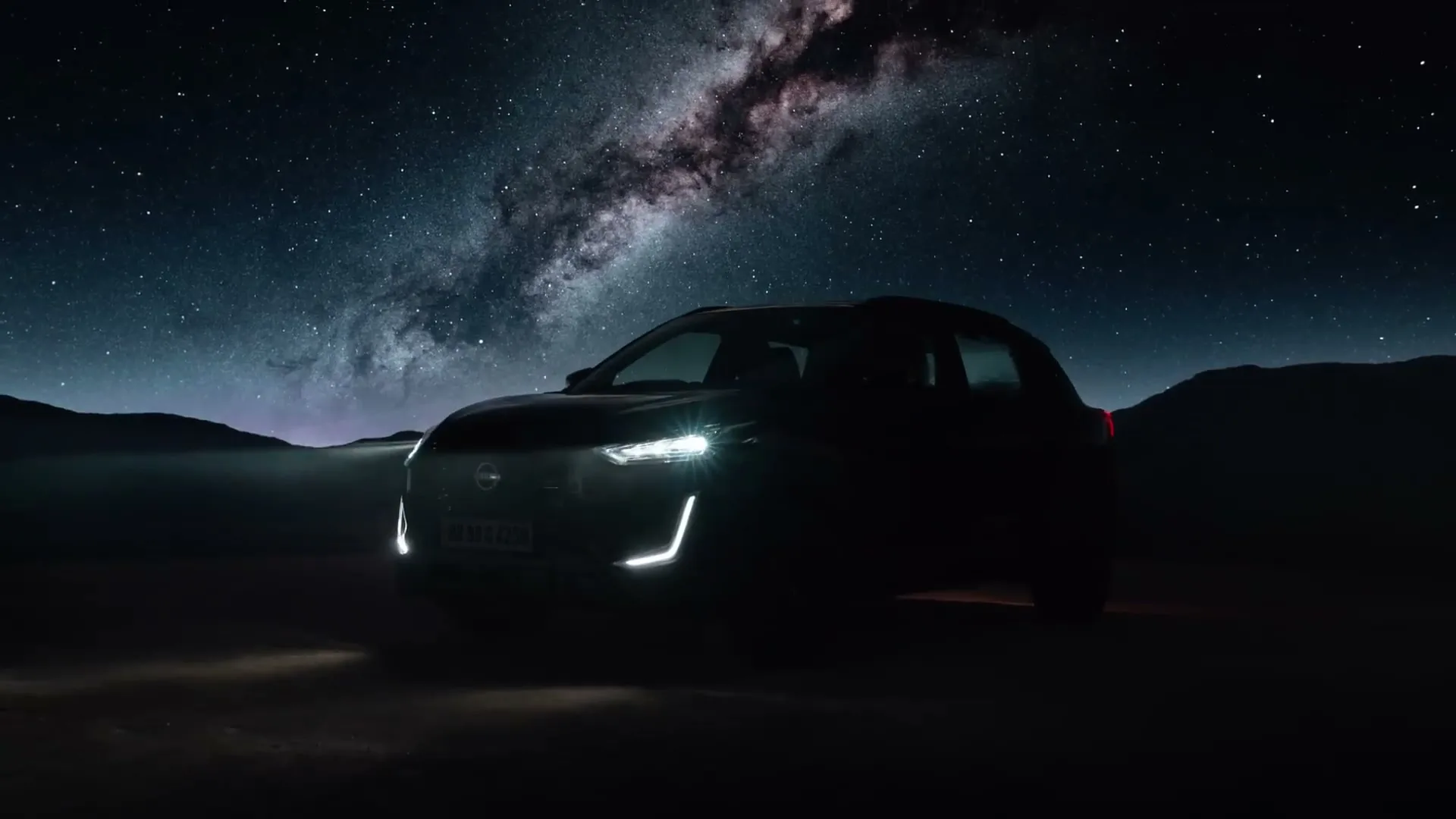 Nissan "Magnite Kuro - Witness the Era of the Boldest Black Ever" (2025) commercial still