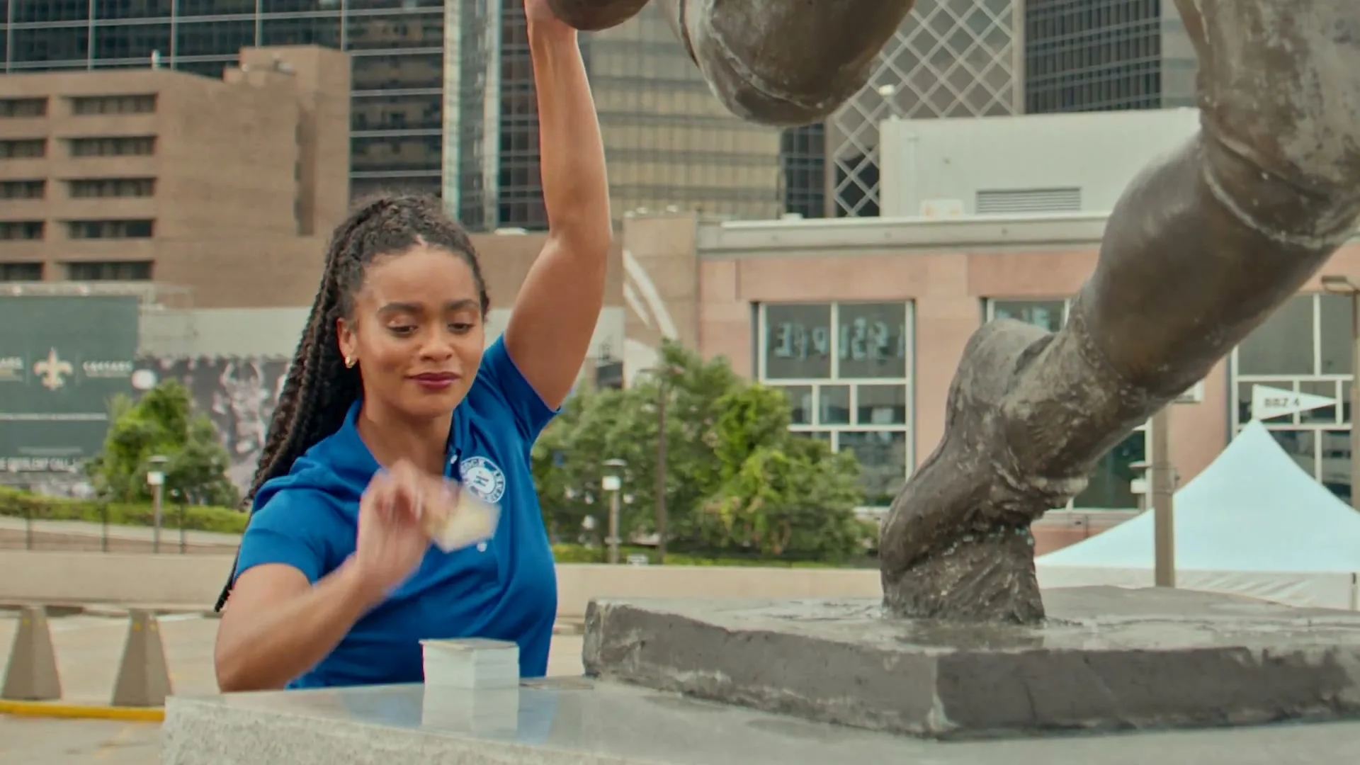 Hancock Whitney "Saints" (2025) commercial still