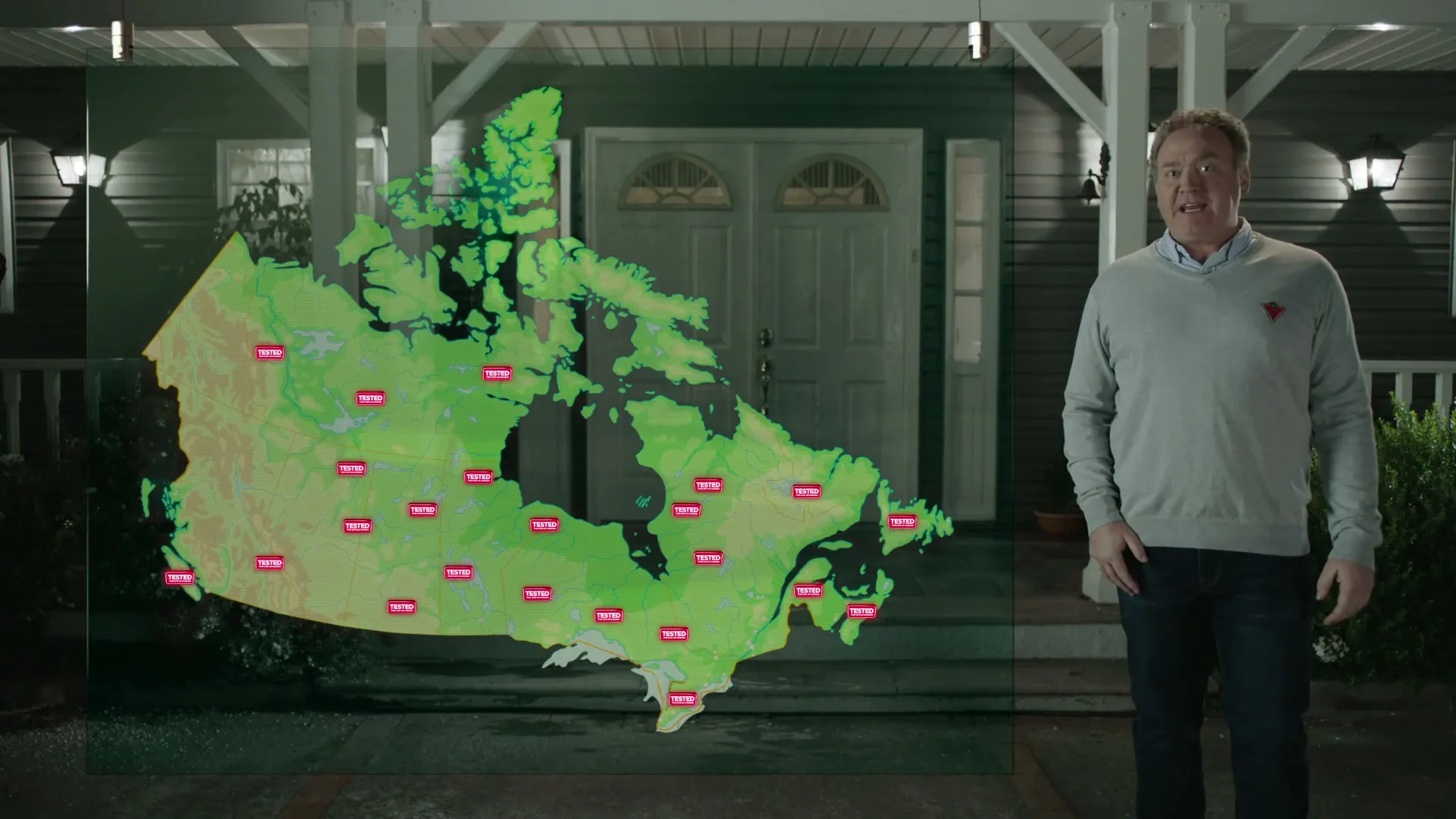 Canadian Tire “Hide and Seek” (2025), frame 2