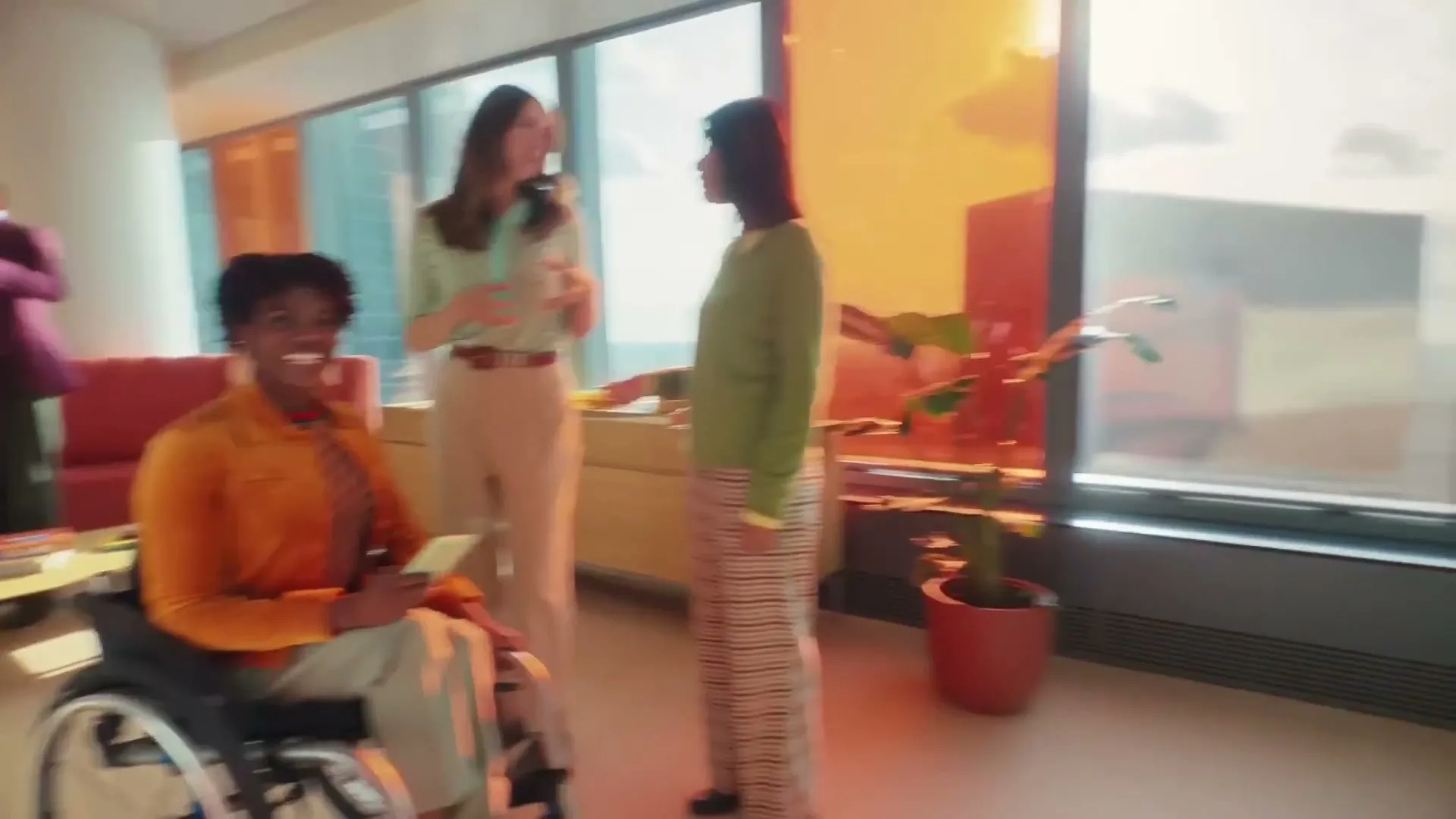 VOYA FINANCIAL “Voya - Office Twins” (2024), frame 5