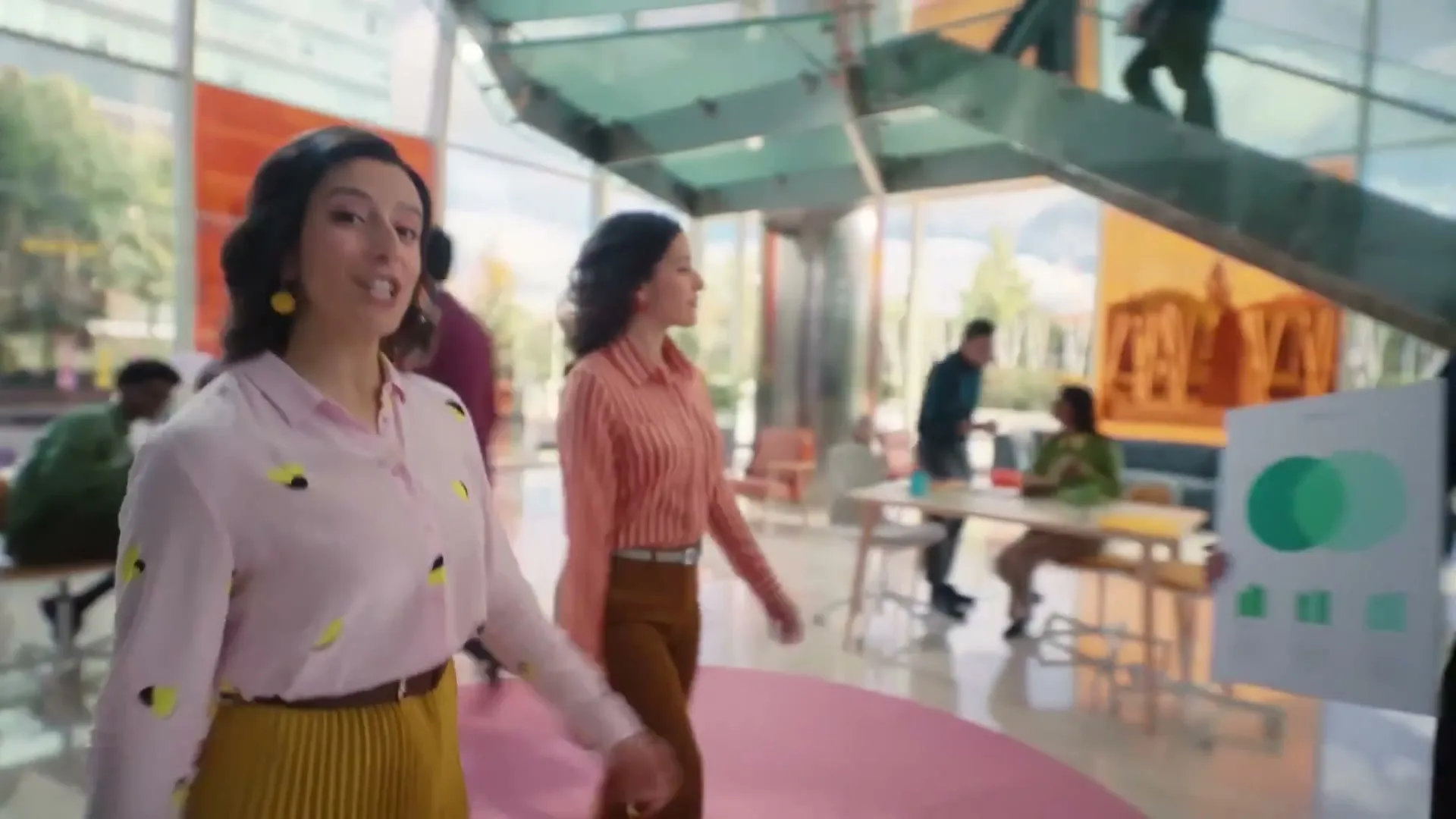 VOYA FINANCIAL “Voya - Office Twins” (2024), frame 6