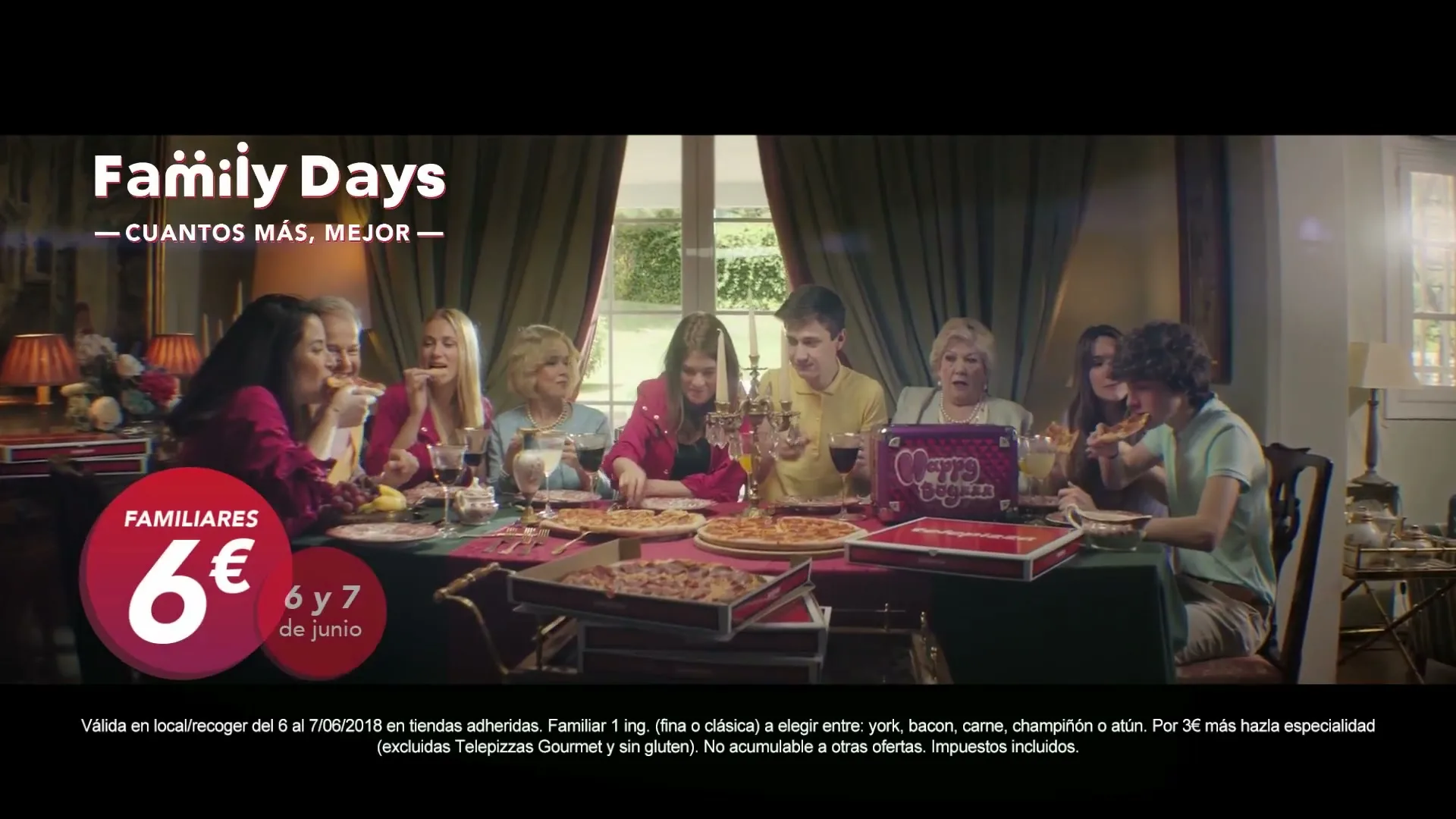 Telepizza “Family Days  for Telepizza ⎥DDB”, directed by Santi Winer
