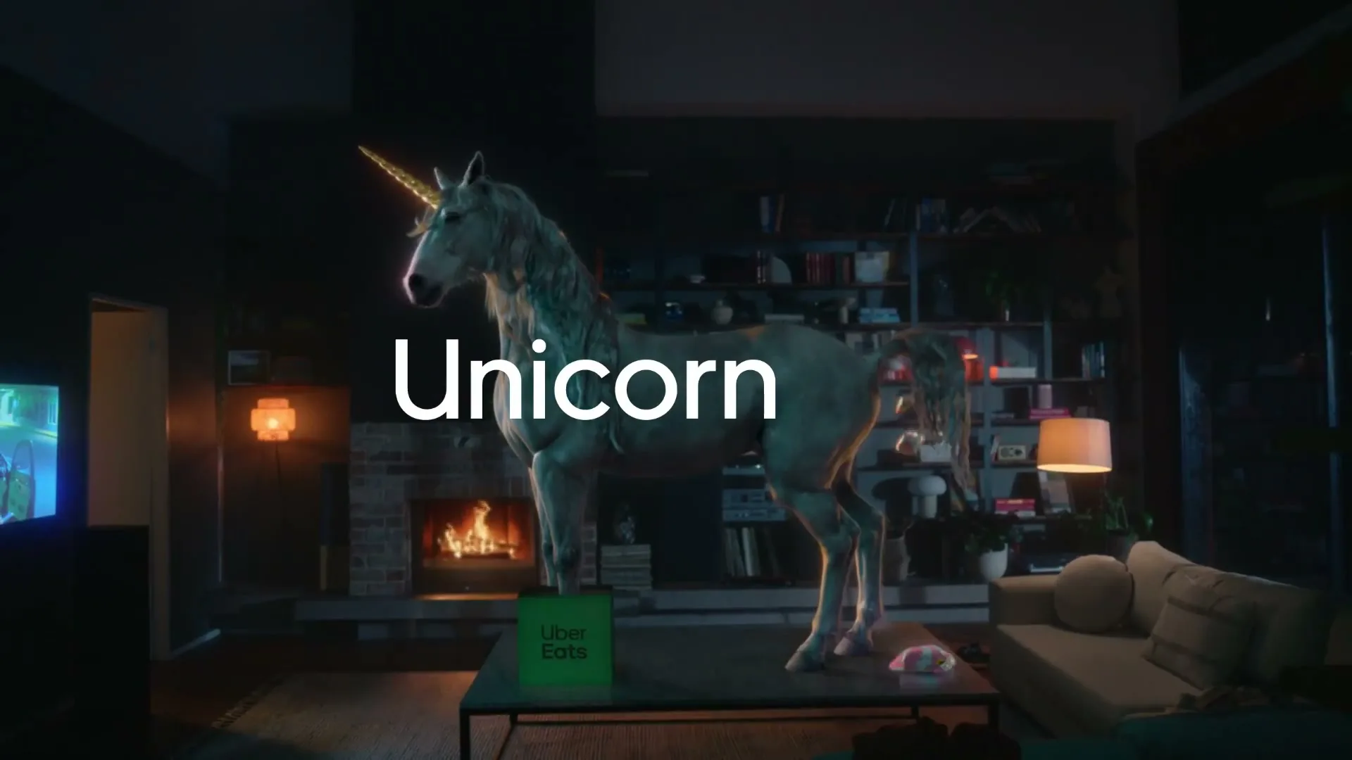 Uber Eats Australia "Unicorn" (2025) commercial still