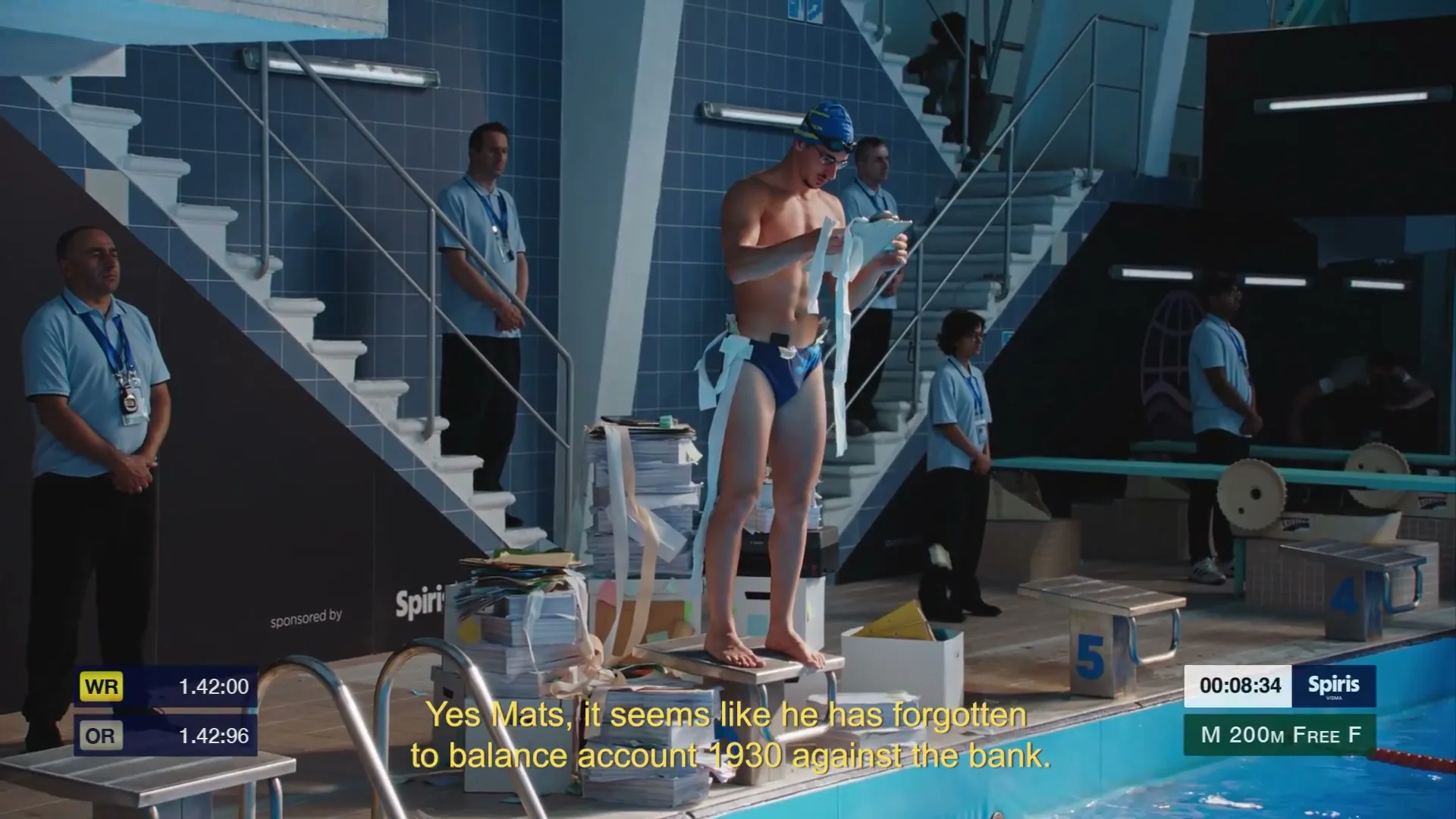Spiris “Swimmer” (2025), frame 6