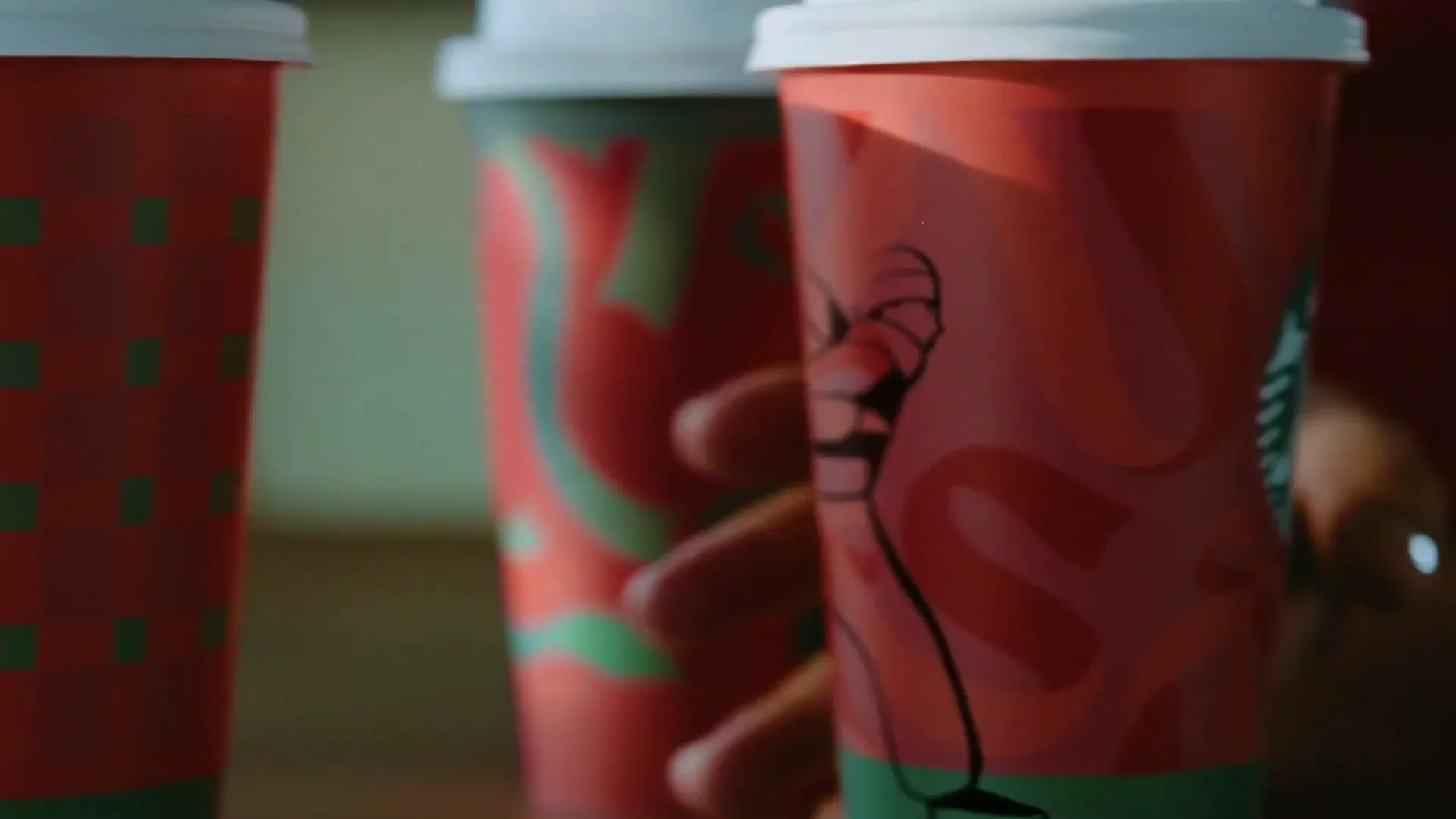 Starbucks "Drawn Together" (2025) commercial still