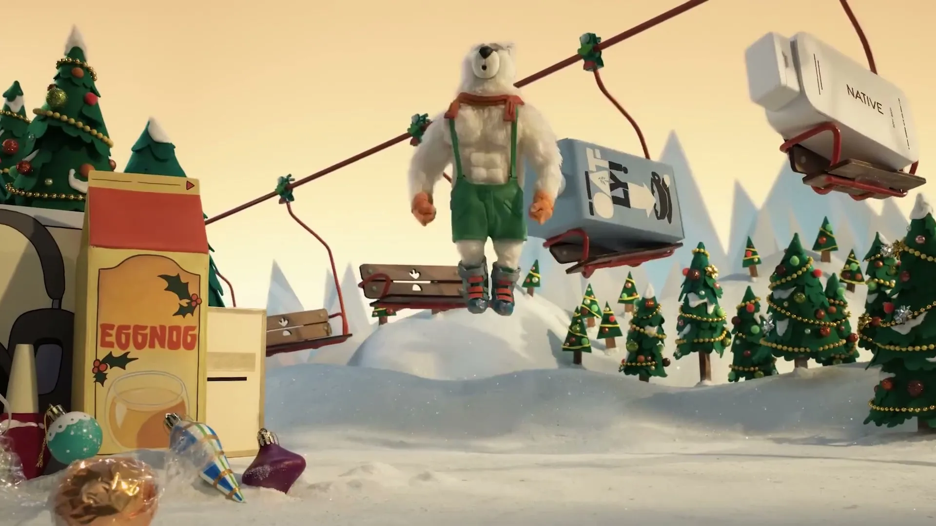 Instacart "Polar Bear" (2025) commercial still