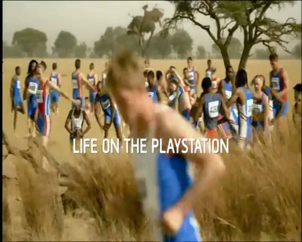 Sony Computer Entertainment “Athletes” (2005), frame 2