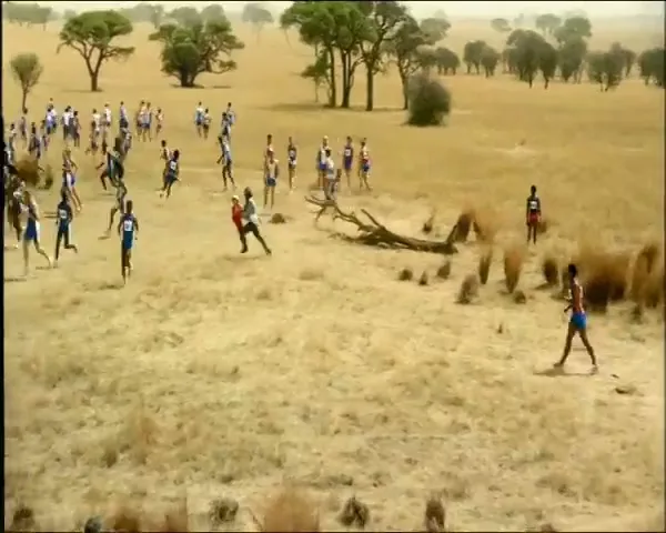 Sony Computer Entertainment “Athletes” (2005), frame 4
