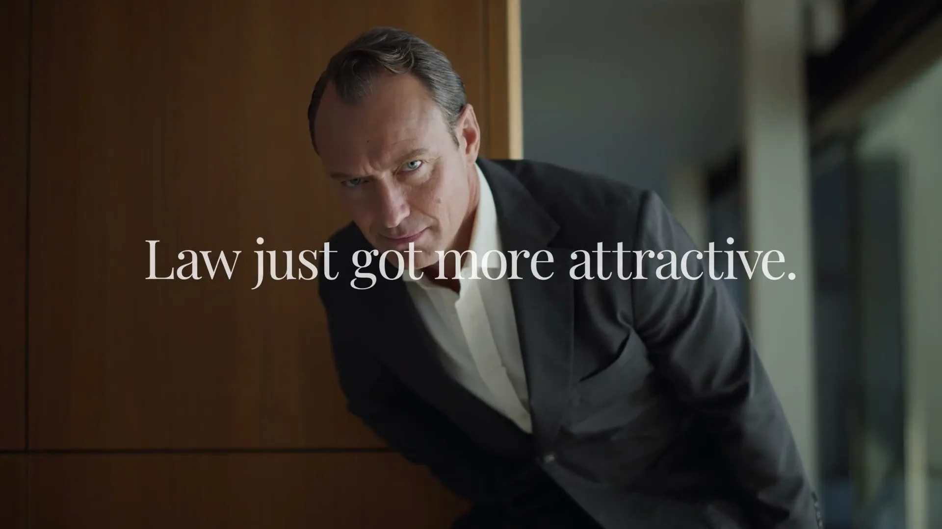 Legora "Law Just Got More Attractive" (2026) commercial still