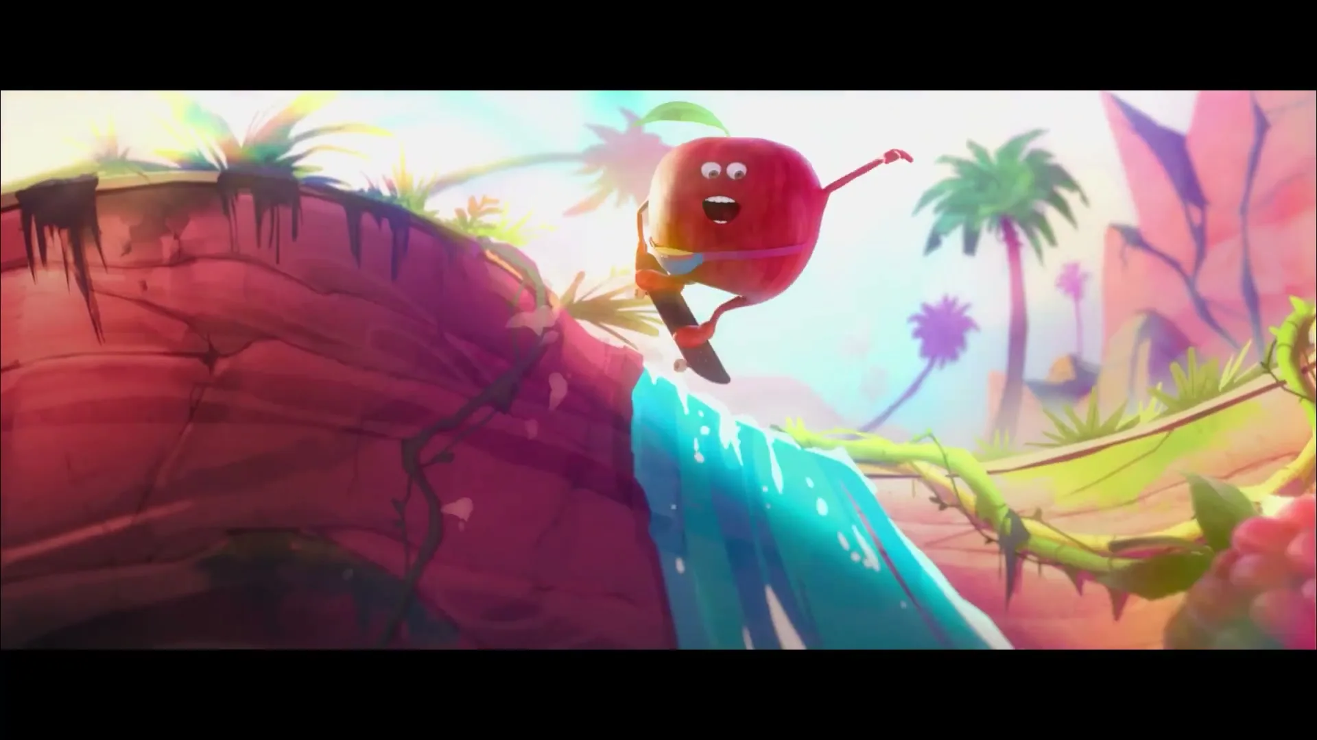 Oasis "Pomme Cassis Framboise Fruitstyle" (2023) commercial still