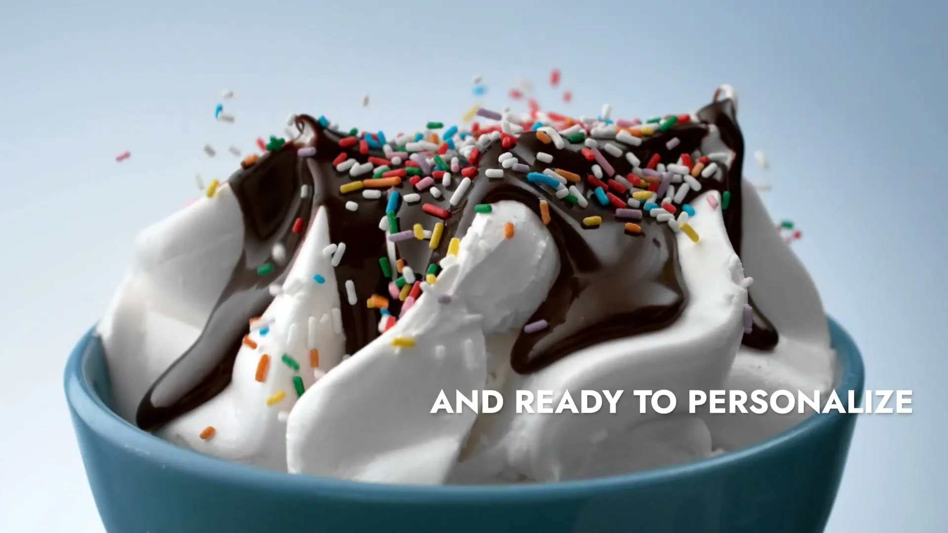 Ferrero "Blue Bunny Ice Cram - Soft Vanilla" (2025) commercial still