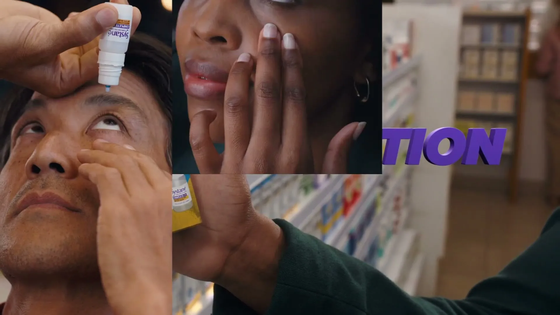 Alcon Systane "Dry Eye" (2024) commercial still