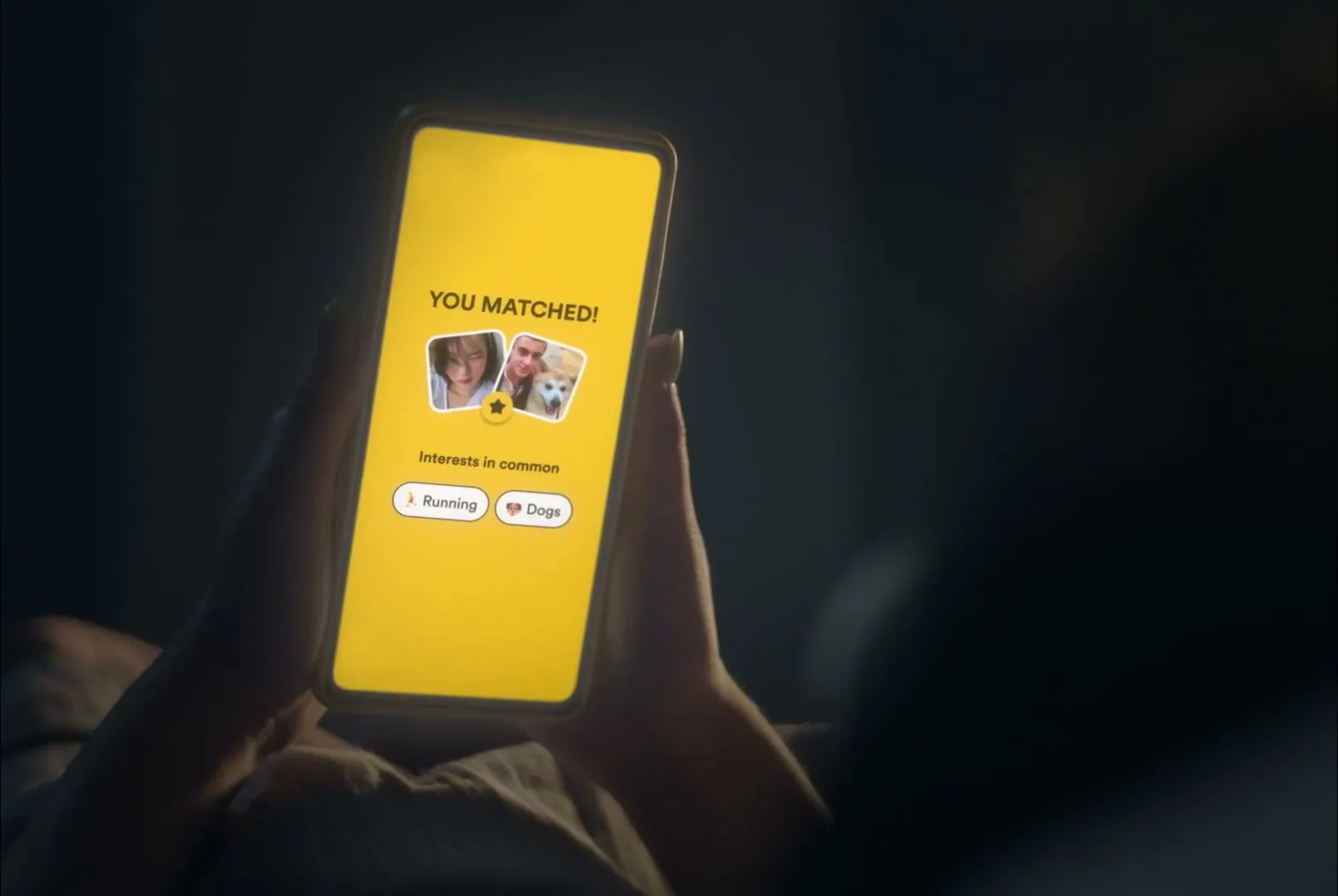 Bumble "Interest Badges" (2024) commercial still