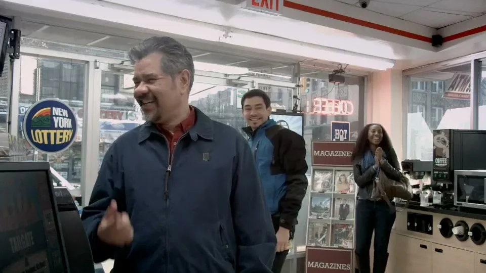 New York Lottery "NY Lottery & DDB NY Launch 'Everybody Wins" (2014) commercial still