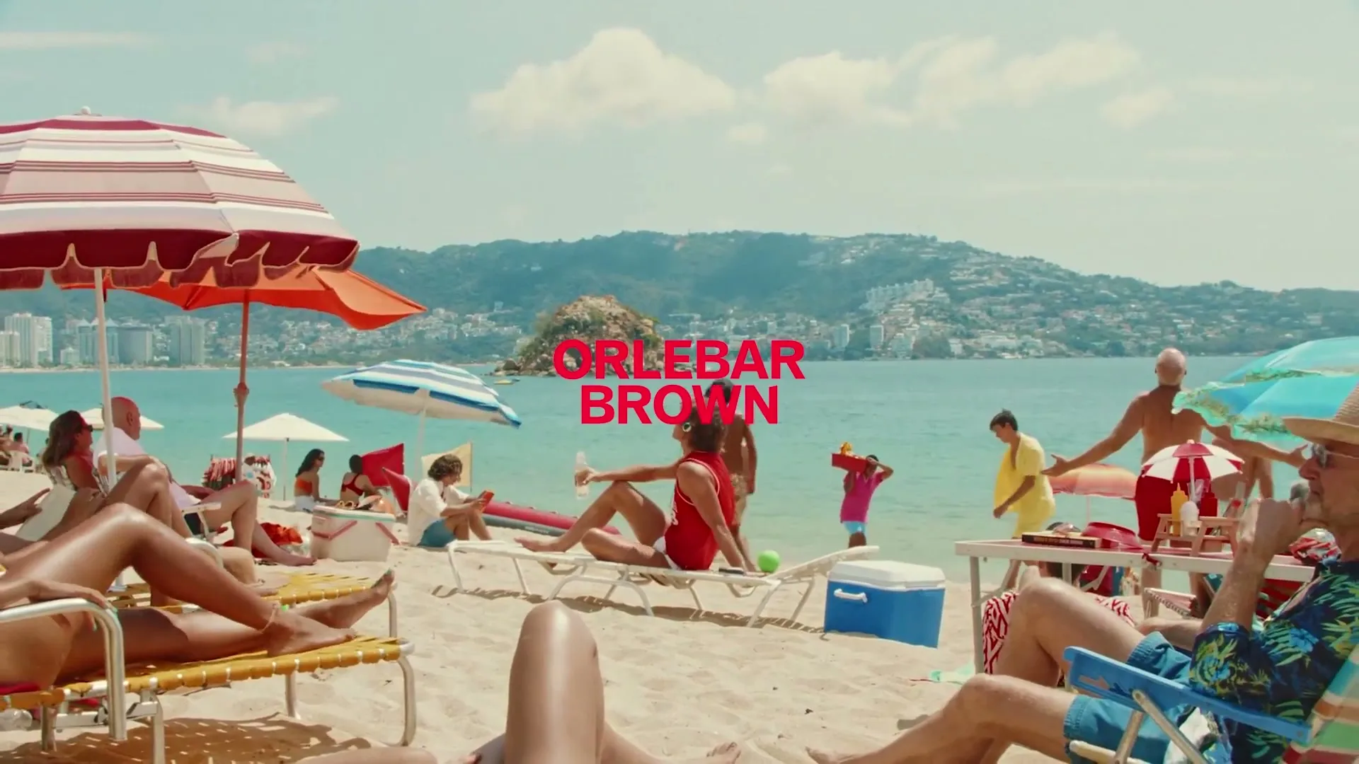 Orlebar Brown "x WHAM! present Club Tropicana" (2022) commercial still
