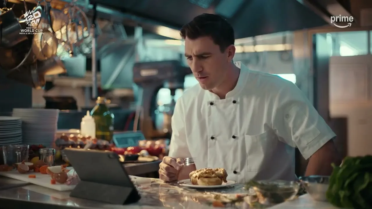 Prime Video “Pat Cummins debuts his cookbook - ICC Men's T20 World Cup 2026” (2026)