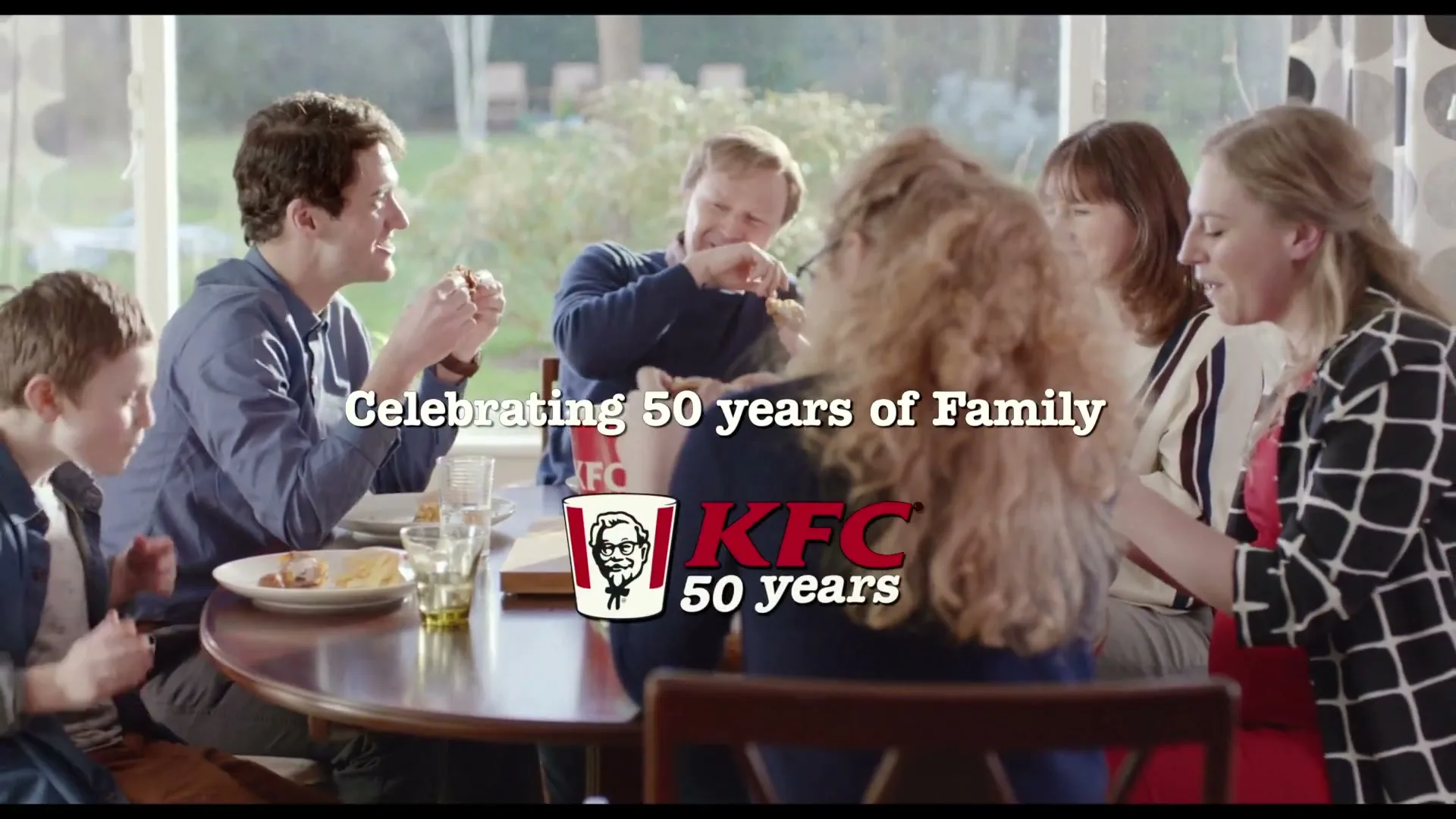 KFC "50 Years of Family" (2026) commercial still