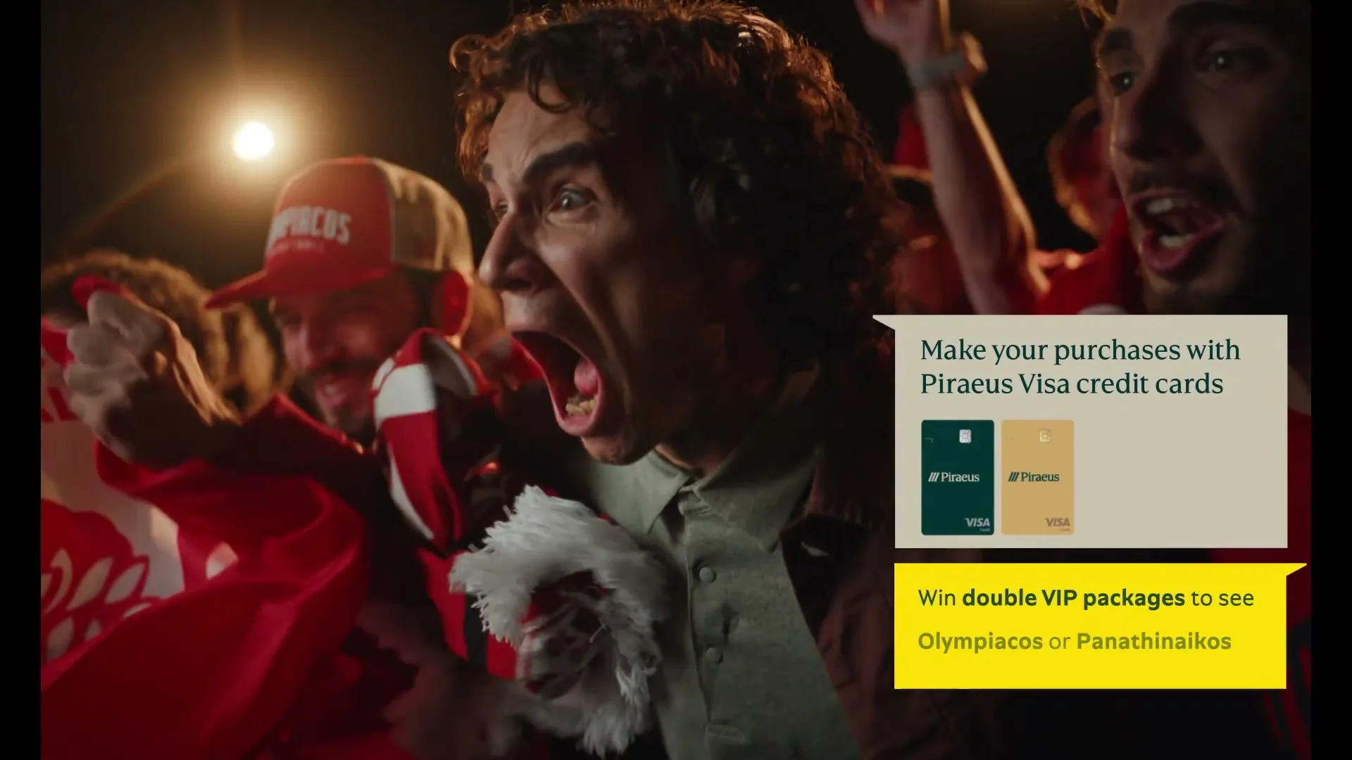 Piraeus Bank “Visa Cards - Tap to Pay. Go Watch Them Play. - C”, directed by Daniel Bolda