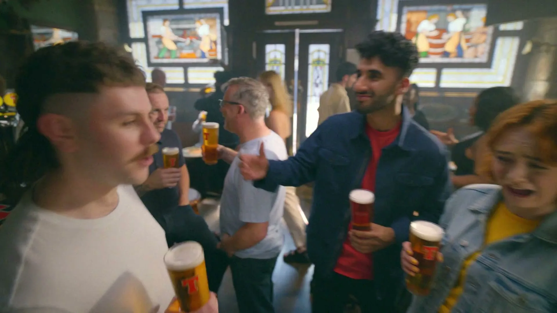 Tennents "OOOFT" (2023) commercial still