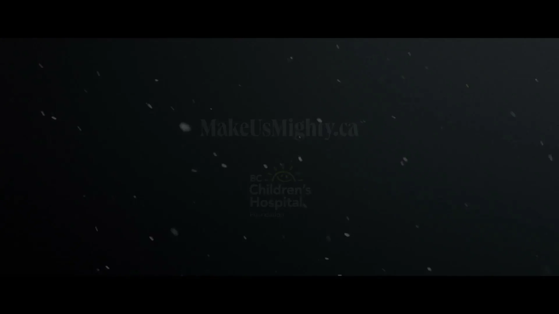 BC Children’s Hospital Foundation “I'll Be Home”, directed by Scott Cudmore