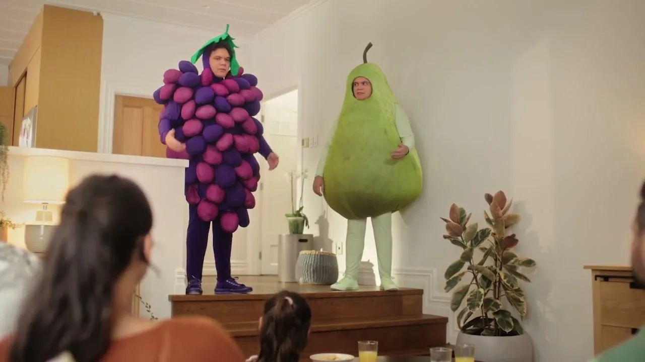 Love Food Hate Waste "Sour Grapes" (2025) commercial still
