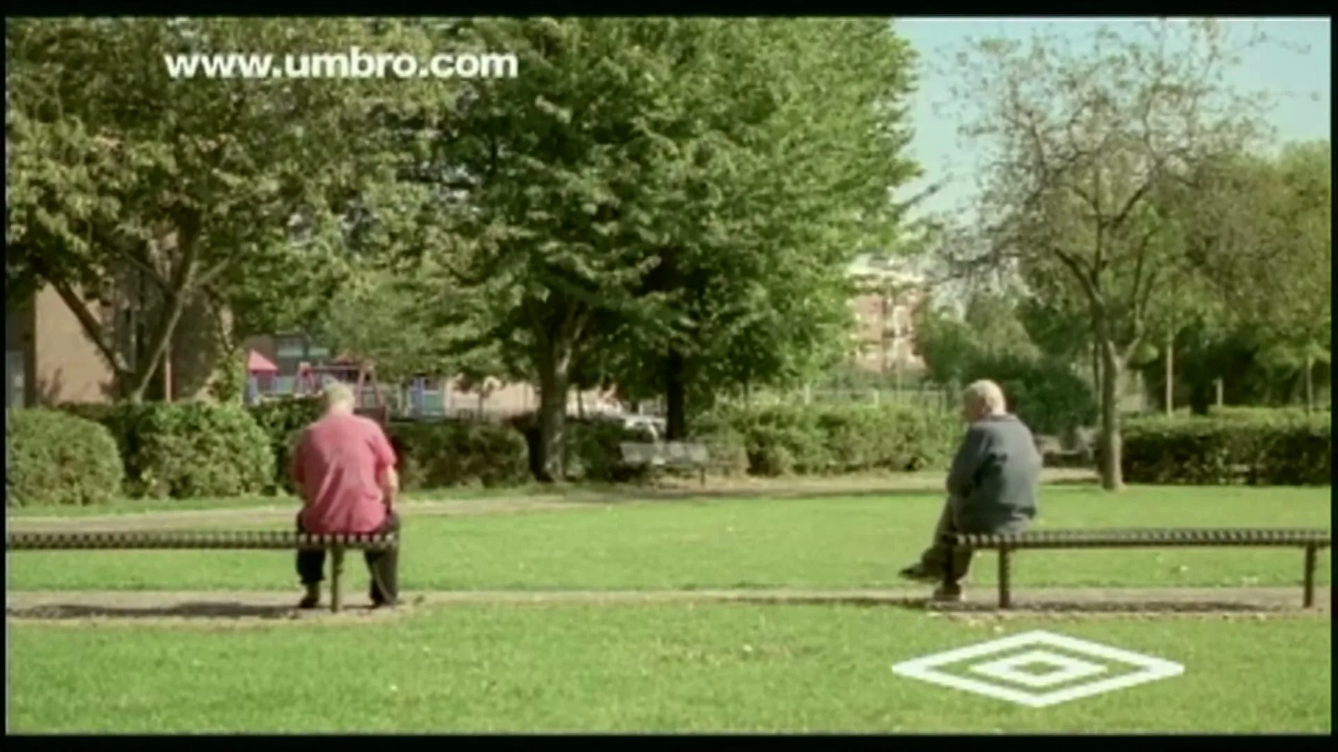 Umbro "Goalposts" (2003) commercial still