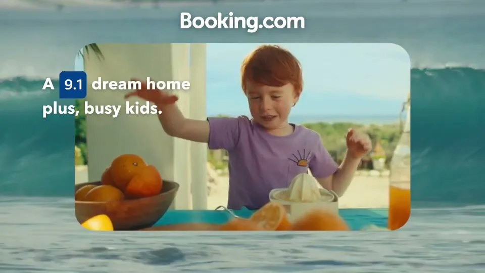 Booking.com “Orange Is The New Shack” (2025)
