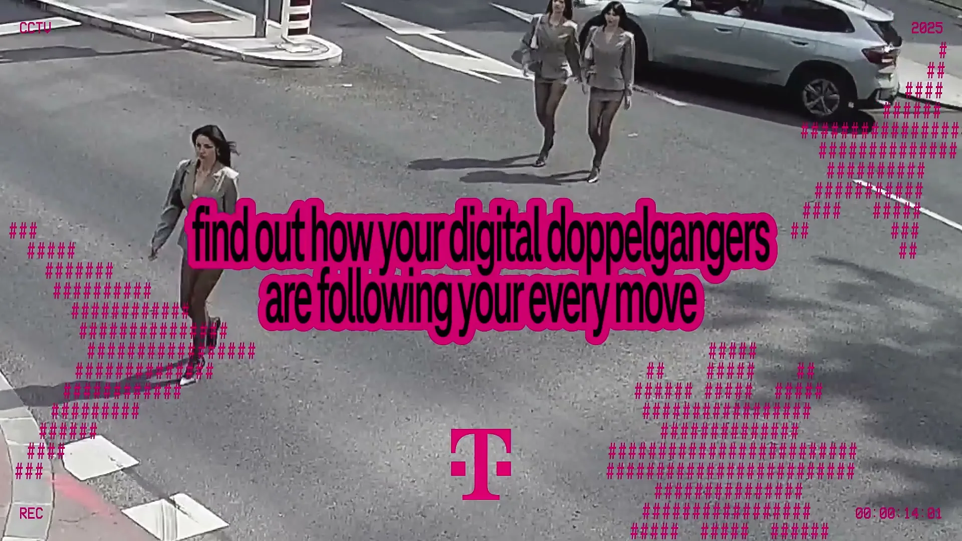 Deutsche Telekom “Your Digital Doppelgangers Follow Your Every Move” (2025)