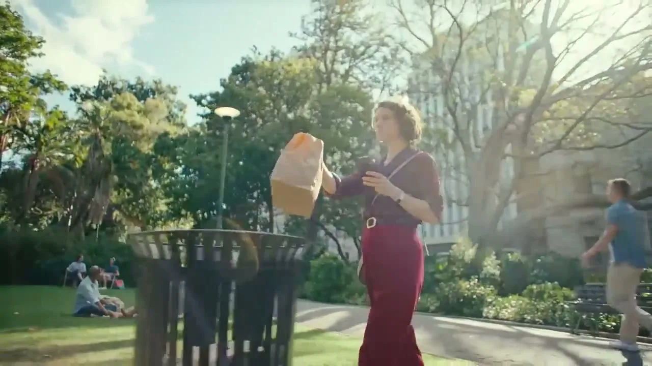 McDonald's Sweden “Deal with the Trash” (2024), frame 4