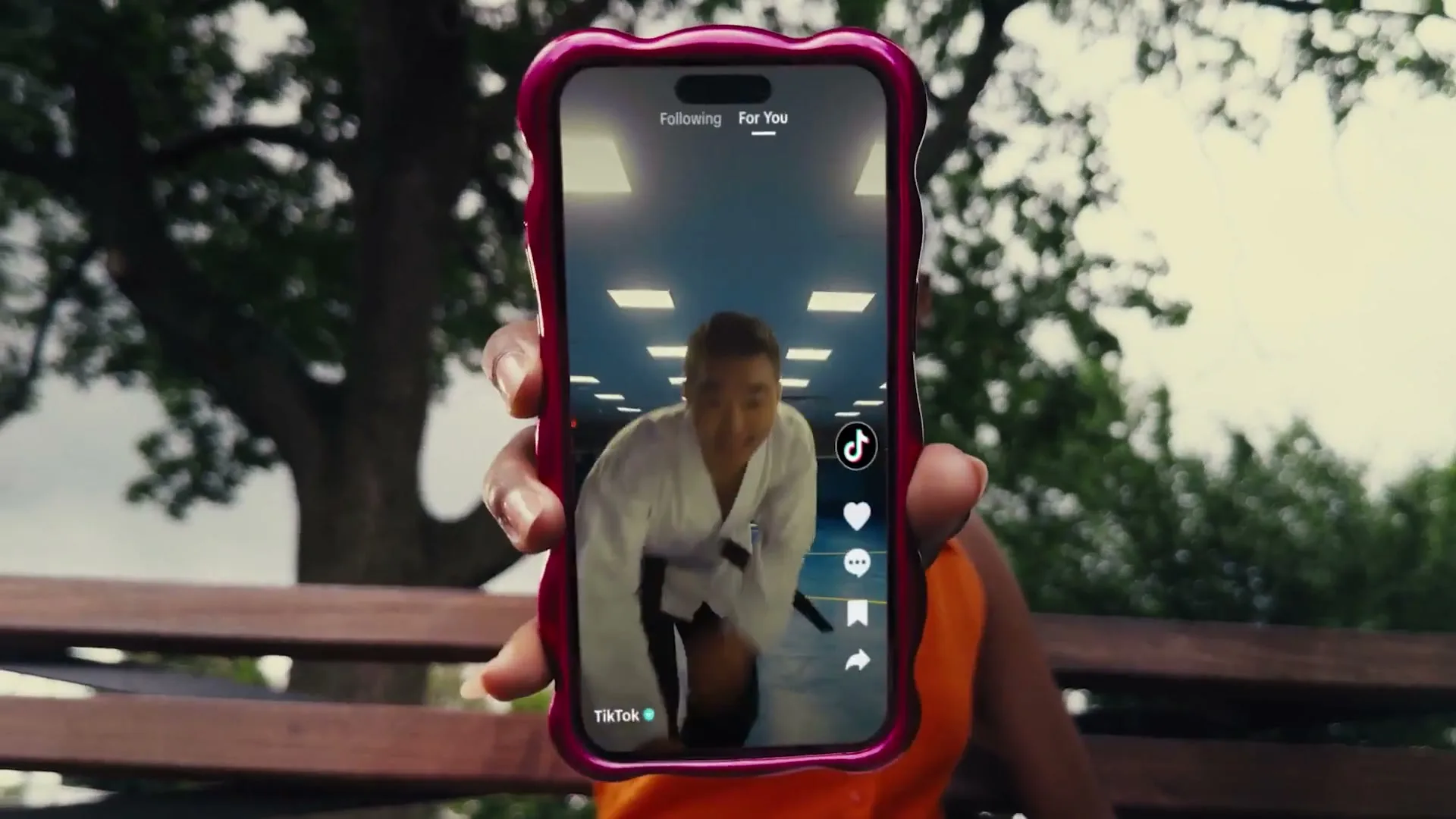 TikTok “Olympics” (2024), frame 6