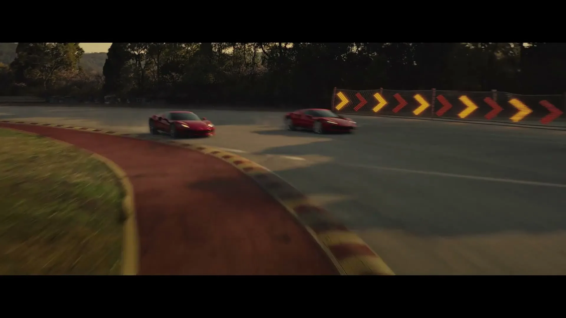Shell "Ferrari - Ever Changing Track" (2026) commercial still