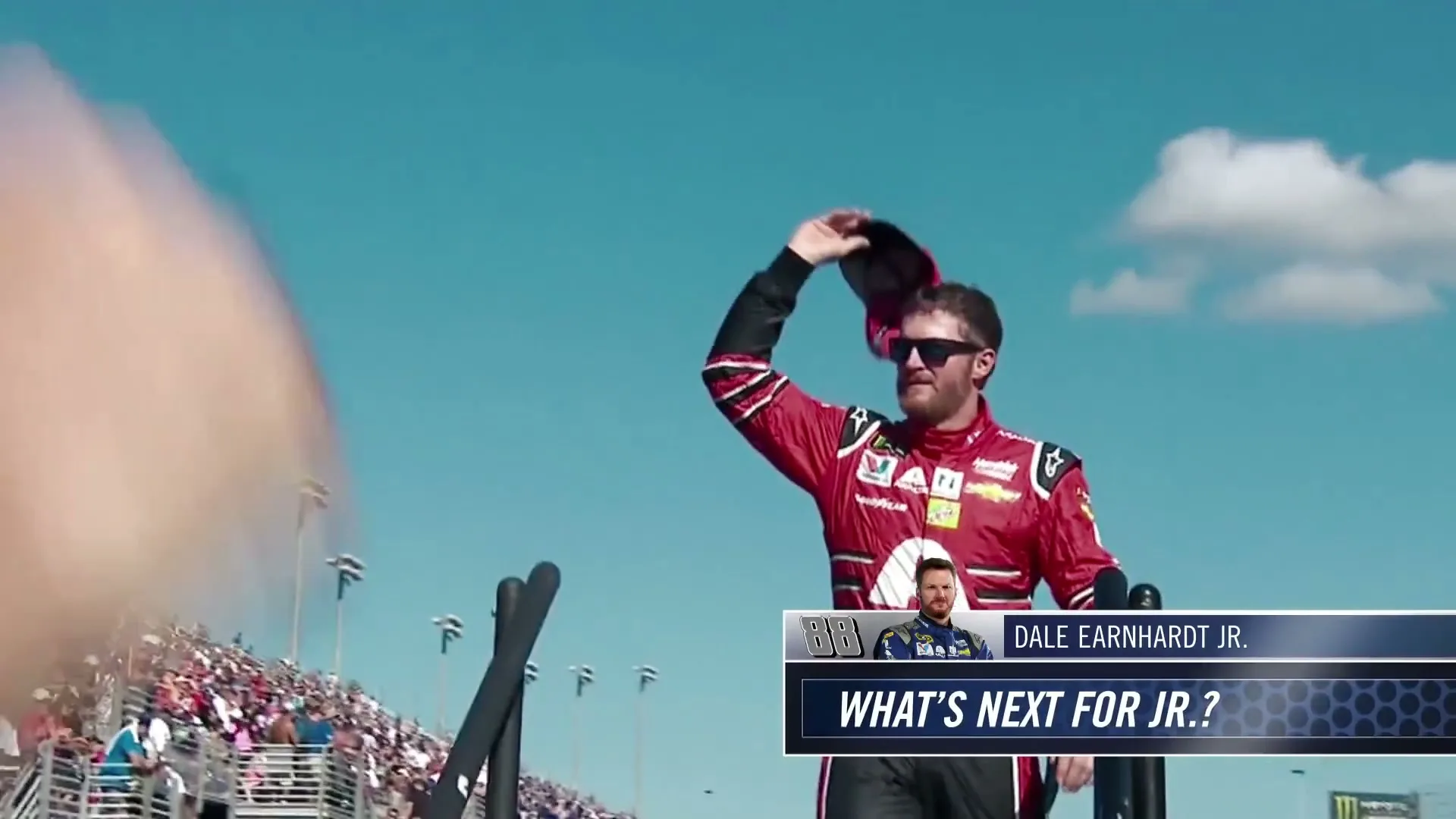 Goodyear "Make your Name Dale Jr" (2026) commercial still