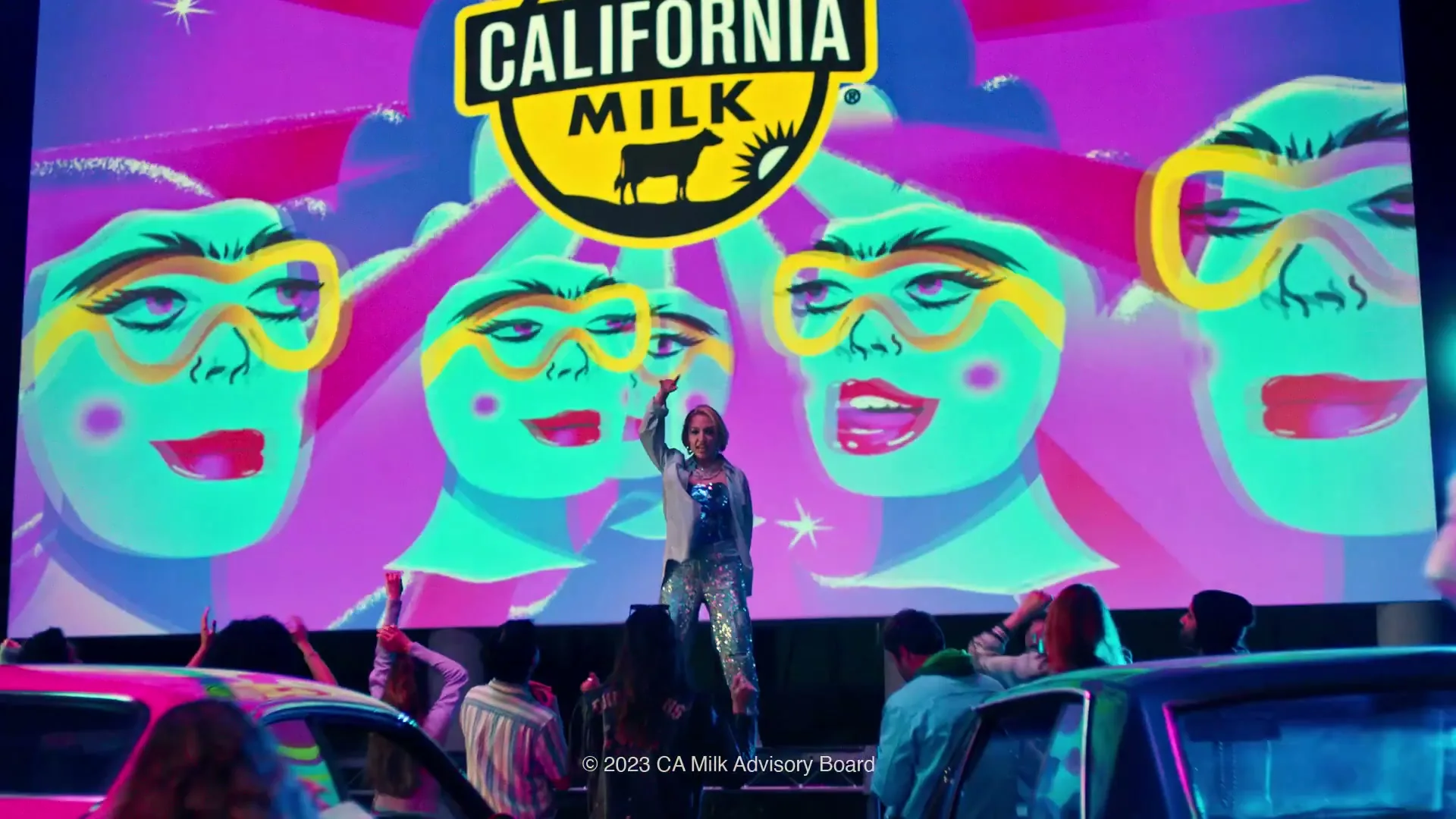 California Milk "California Freestyle Remix - Latin Pop" (2023) commercial still