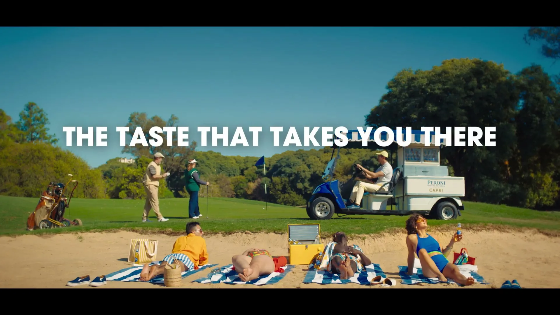 Peroni Nastro Azzurro "Capri. Sandy Cove" (2023) commercial still