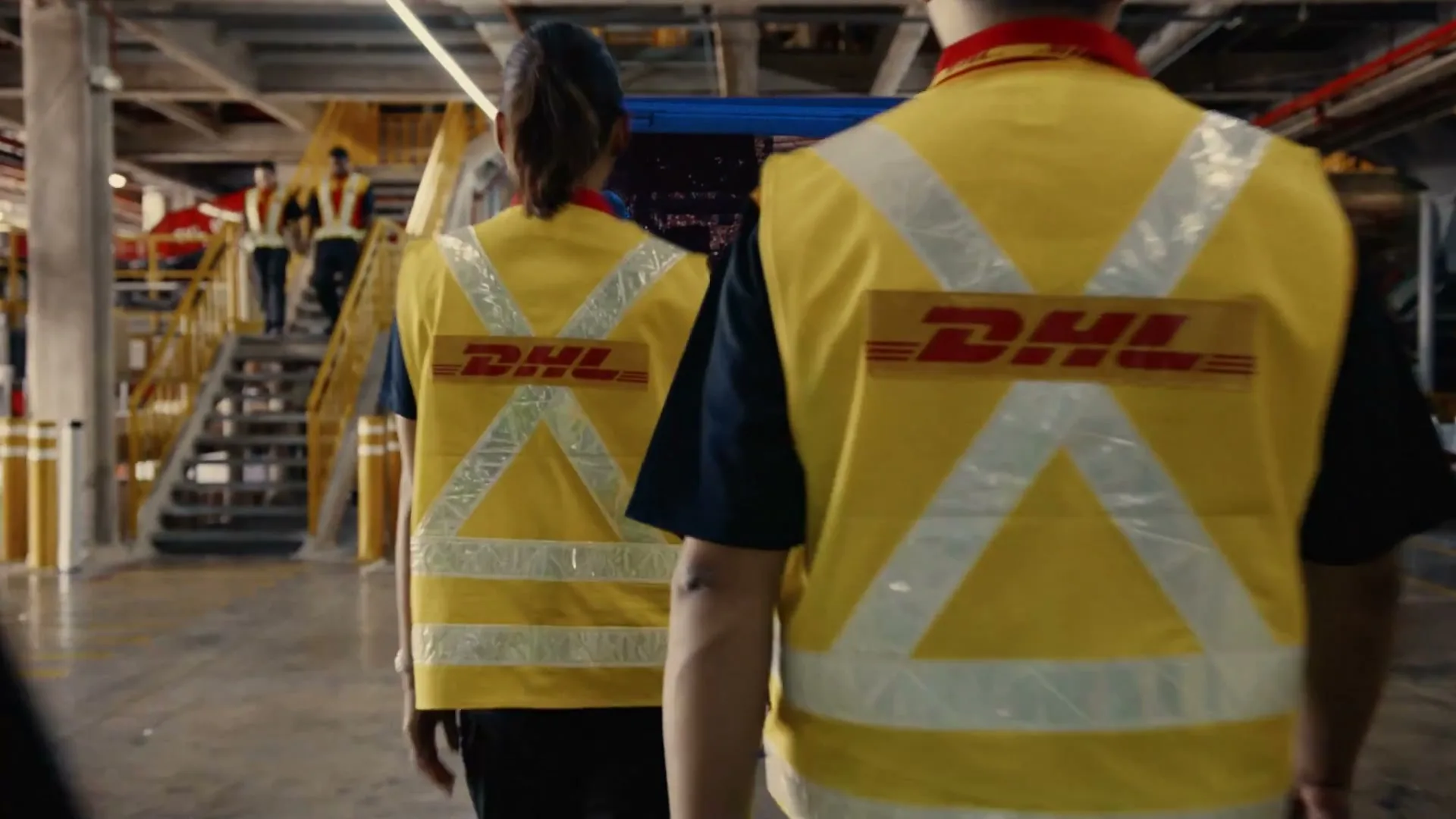 DHL “x Coldplay - Working Together in Harmony” (2024), frame 2