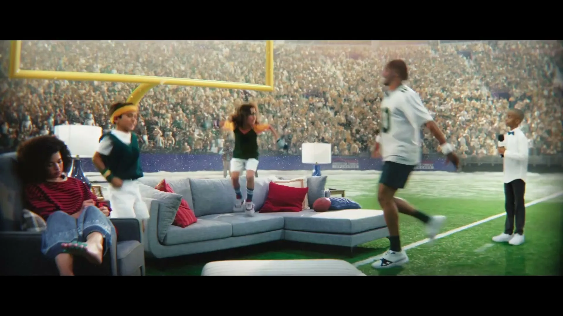 American Family Insurance "Life's Better starring Jordan Love" (2024) commercial still