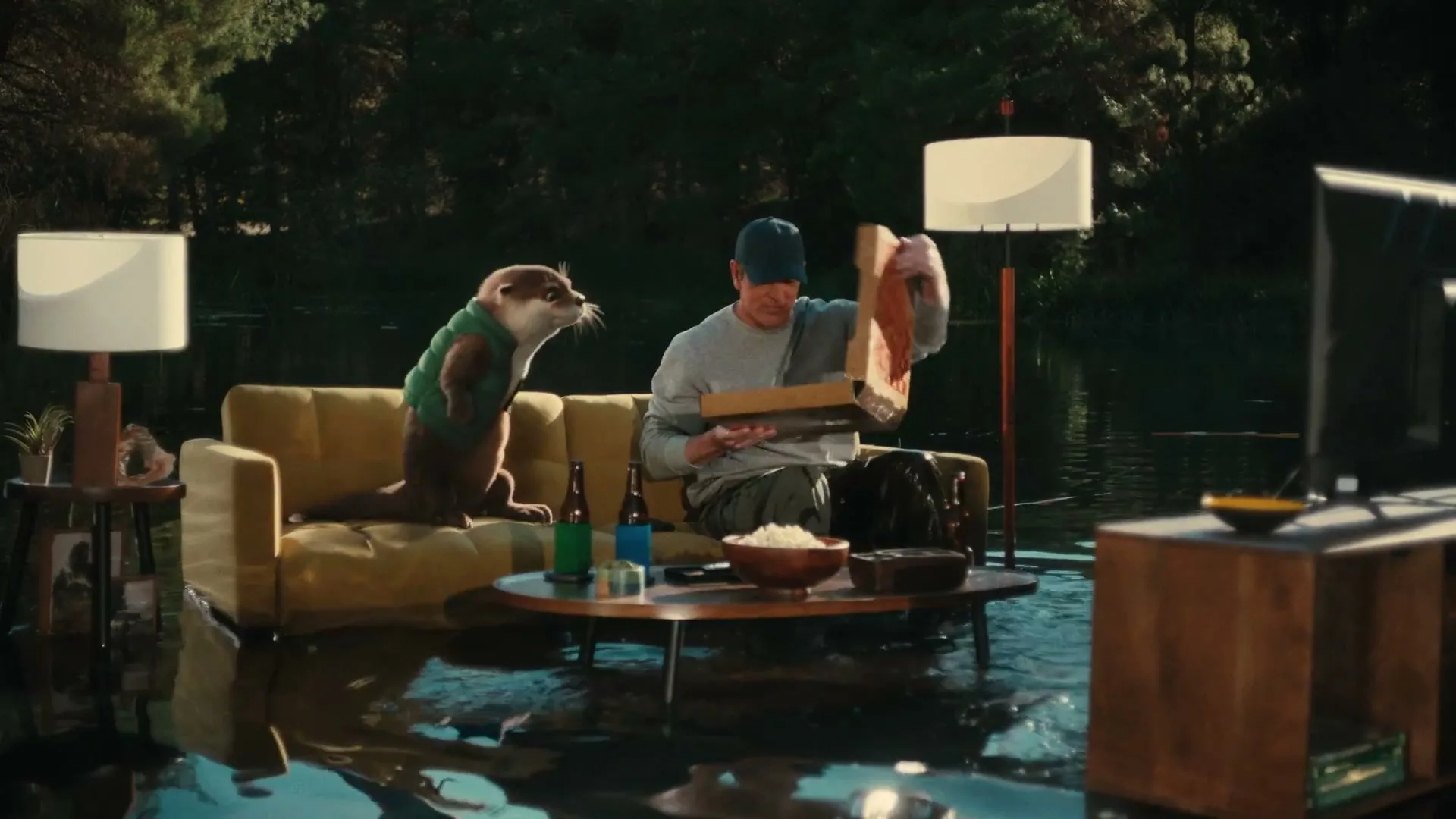 Brand "Campaign - Halftime Pizza" (2026) commercial still