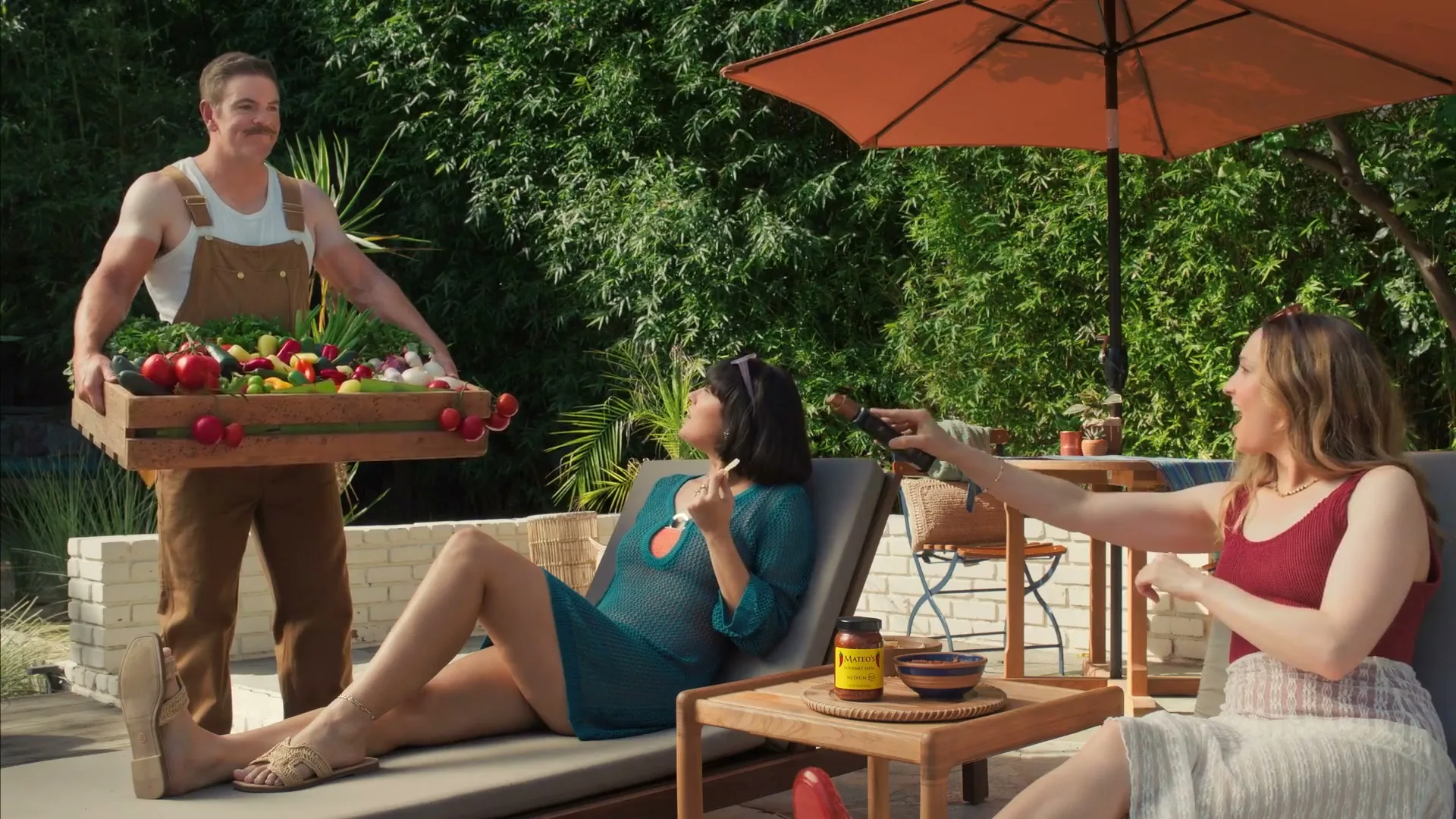 Mateo’s Gourmet "Sunbathing" (2026) commercial still