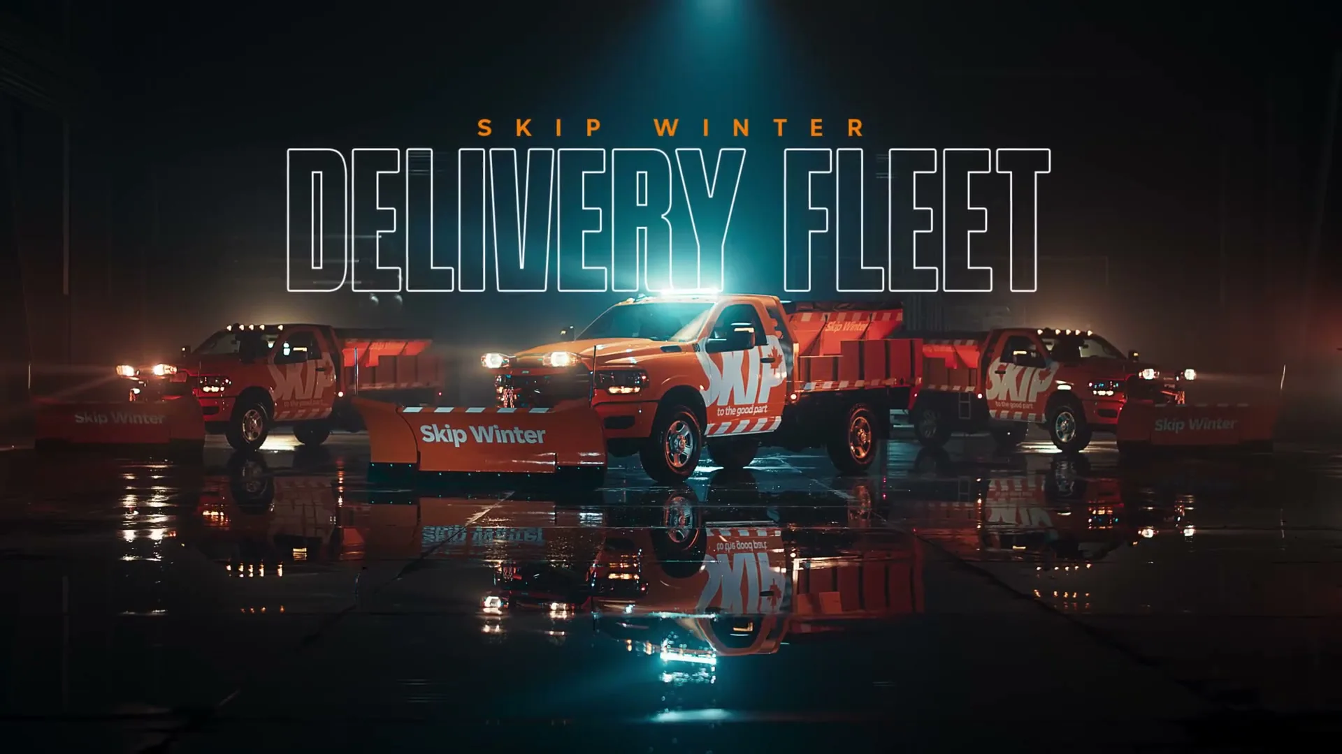 Skip "Winter Snow Plow" (2025) commercial still