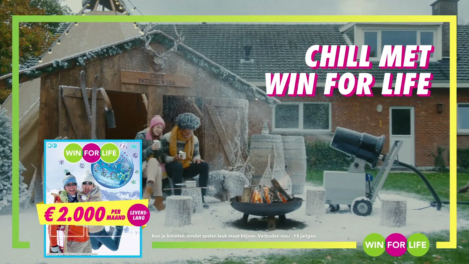 Win for Life "Emil Pabon for Win for Life - Winter" (2025) commercial still
