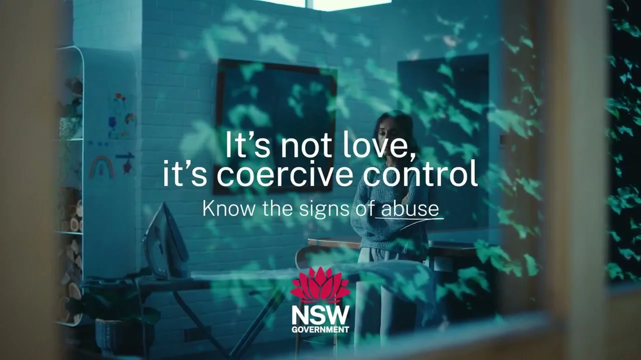 NSW Department of Communities and Justice "NSW Government - Coercive Control - Anjali" (2024) commercial still