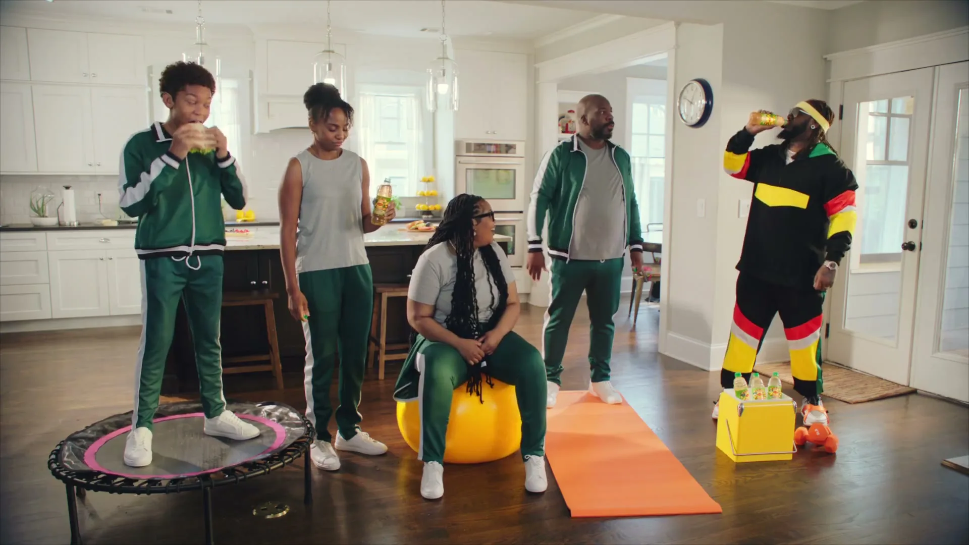 Lipton "Workout" (2022) commercial still