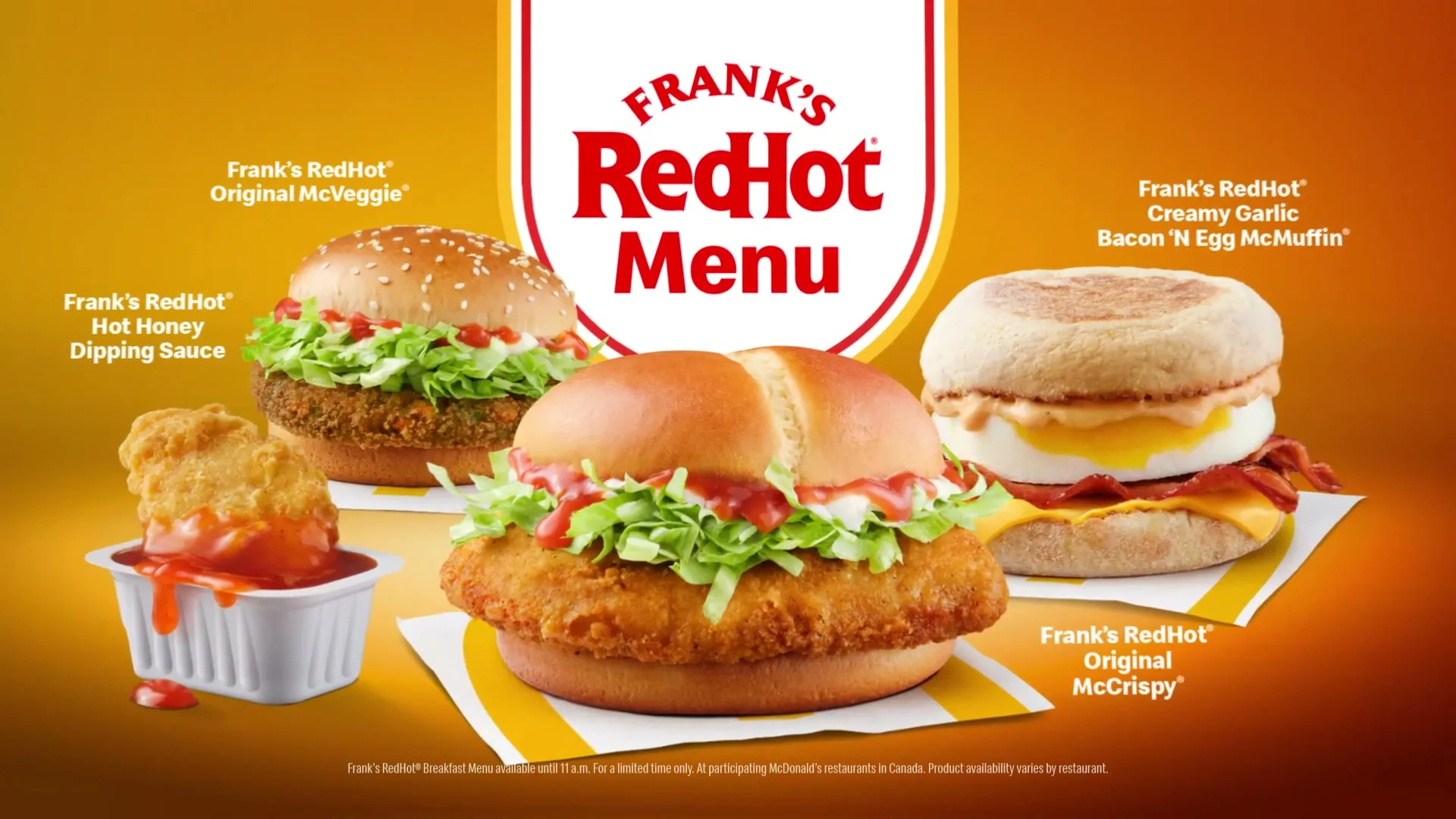McDonald's Canada “Frank's RedHot” (2026), frame 6