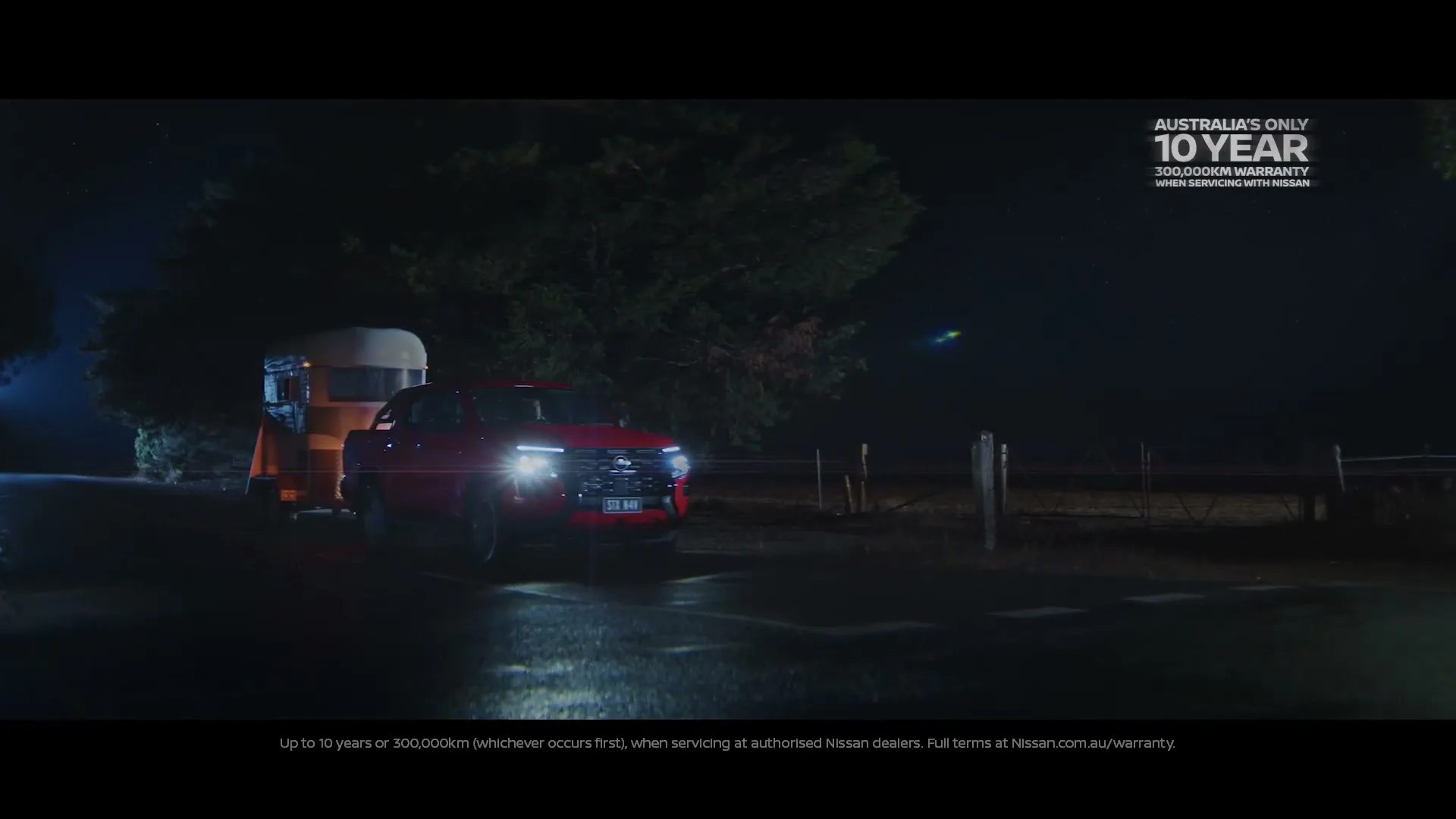 Nissan Australia “Built for the grit shift” (2026), frame 6