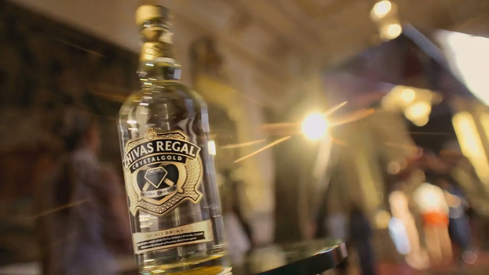Chivas "Crystal Gold" (2026) commercial still